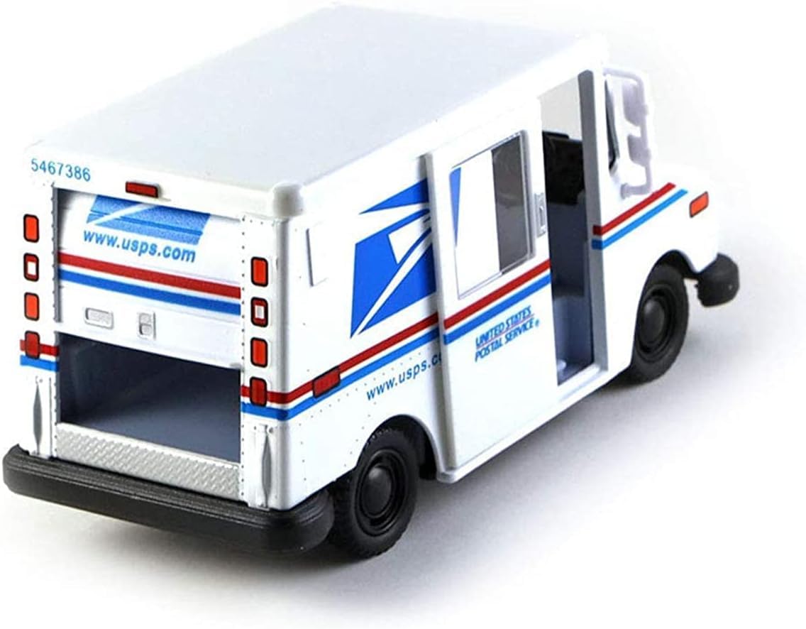 KiNSMART USPS LLV 1987 1:36 Scale Die-Cast Model Truck – 5-Inch Collectible