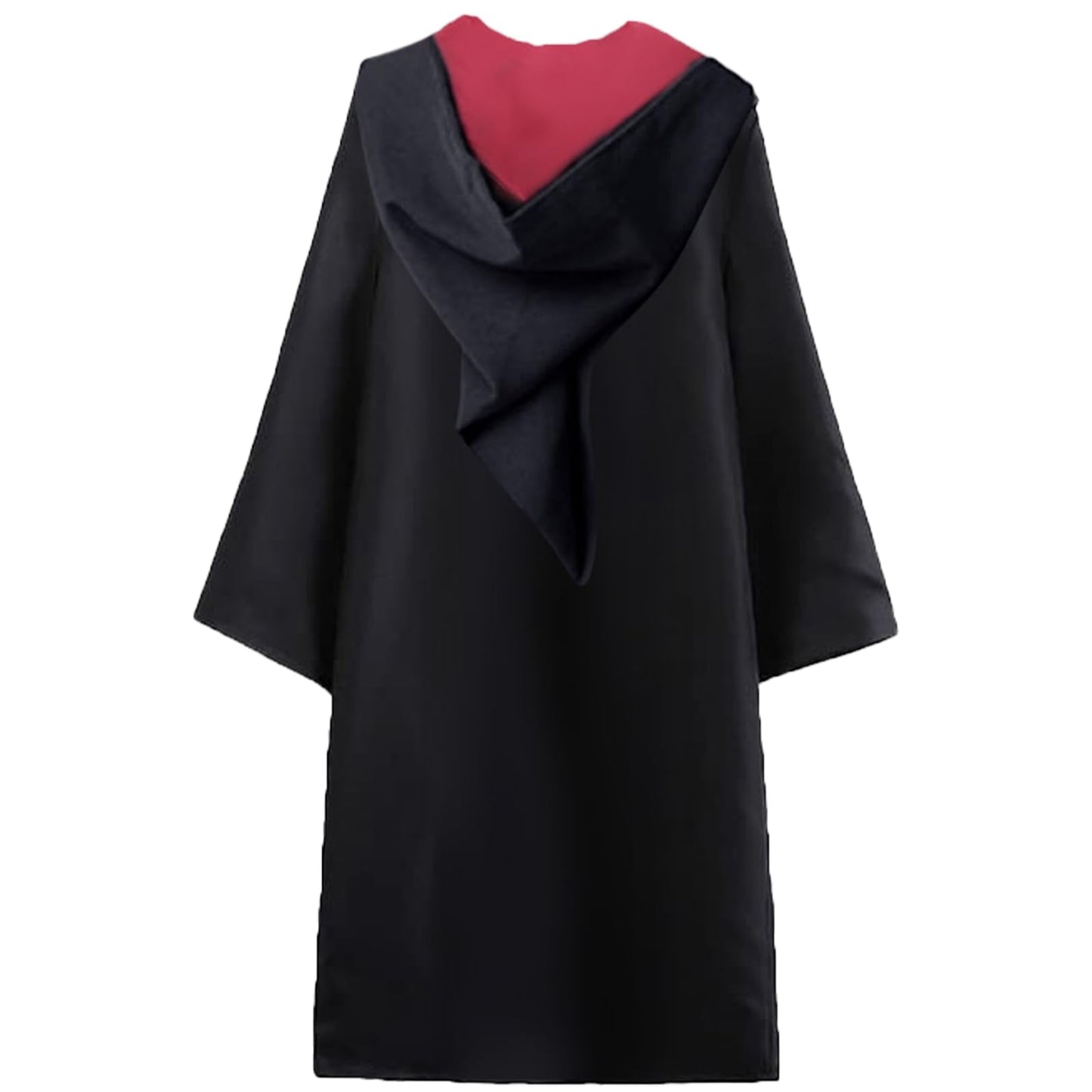 Kitimi Wizard Costume Cosplay Set1 — Robe, Wand, Tie, and Scarf for Adults