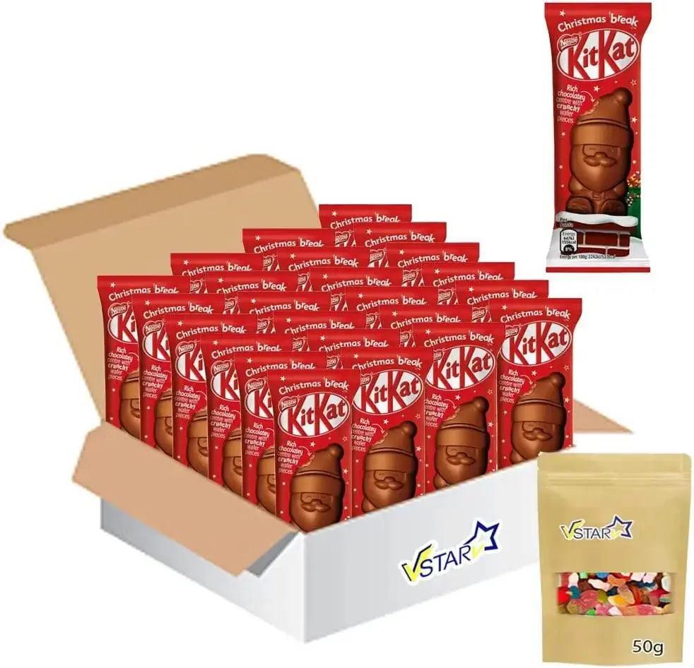 KitKat Santa Milk Chocolate Bar 29g (Case of 30)