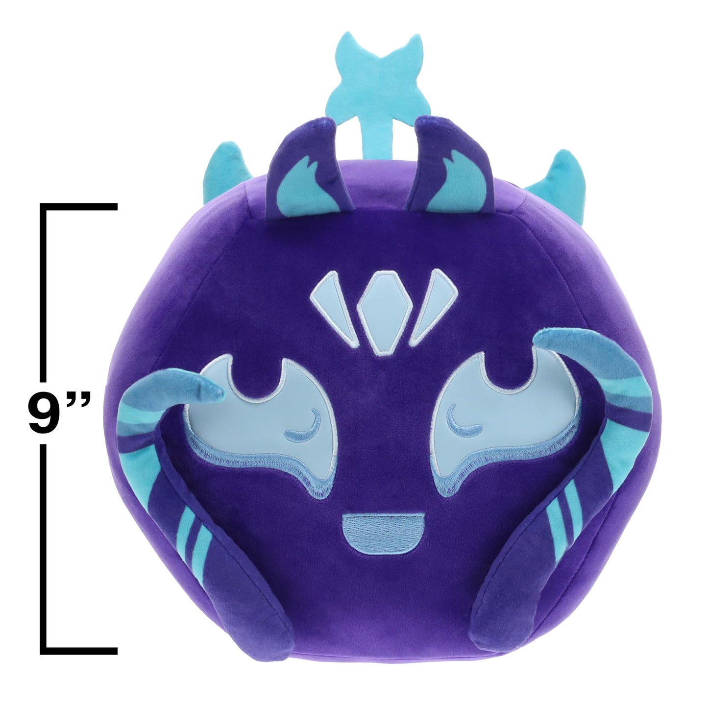 Blox Fruits Kitsune Huge Plush (9-inch Tall, Series 2) with Premium DLC Code - Officially Licensed