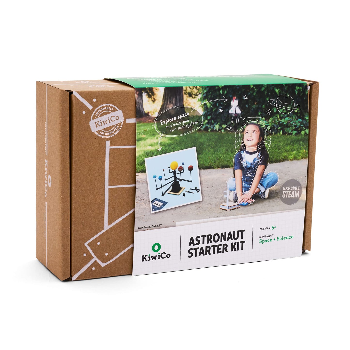 KiwiCo Astronaut Starter Kit - Space & Science Toy for Kids 5+