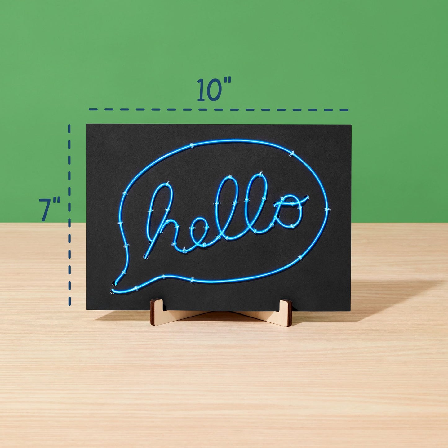 KiwiCo Light-Up Wire Art Kit — DIY Electroluminescent Signs for Kids