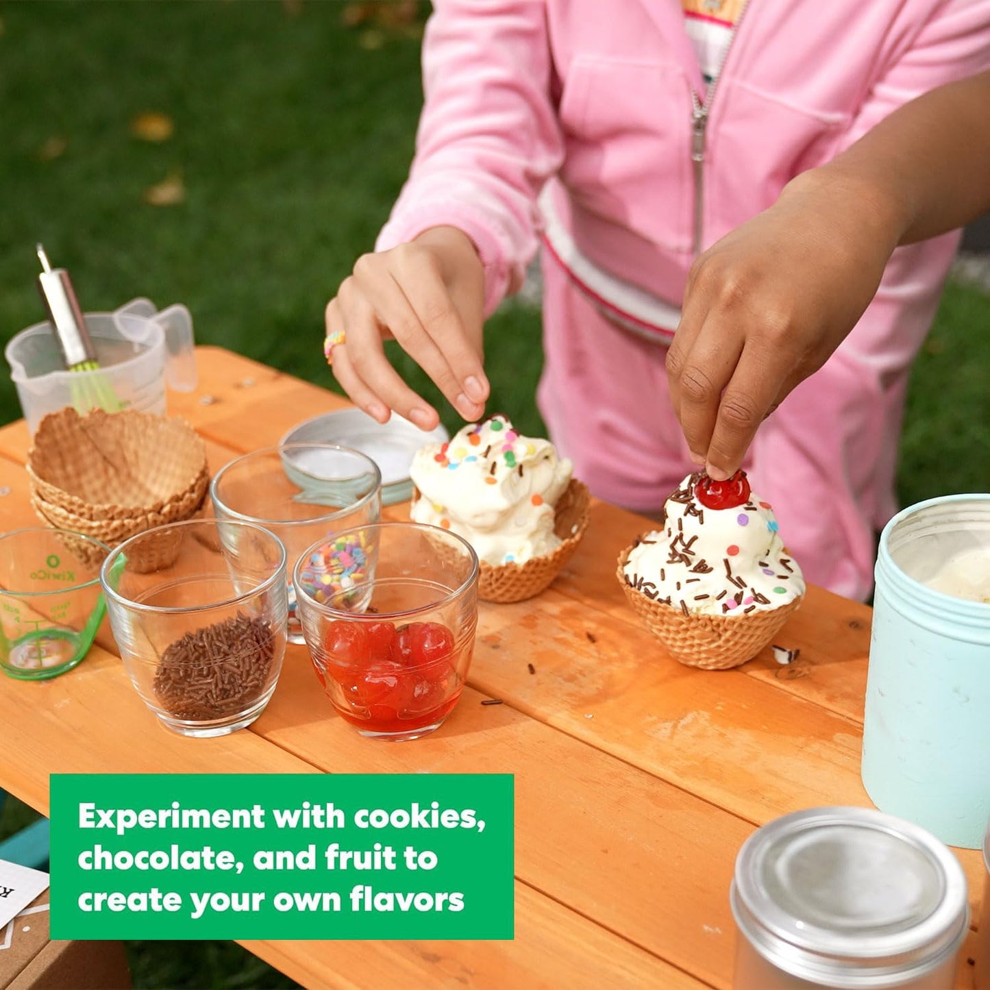KiwiCo Science of Cooking: Ice Cream Kit for Ages 5+ | Learn Kitchen Chemistry