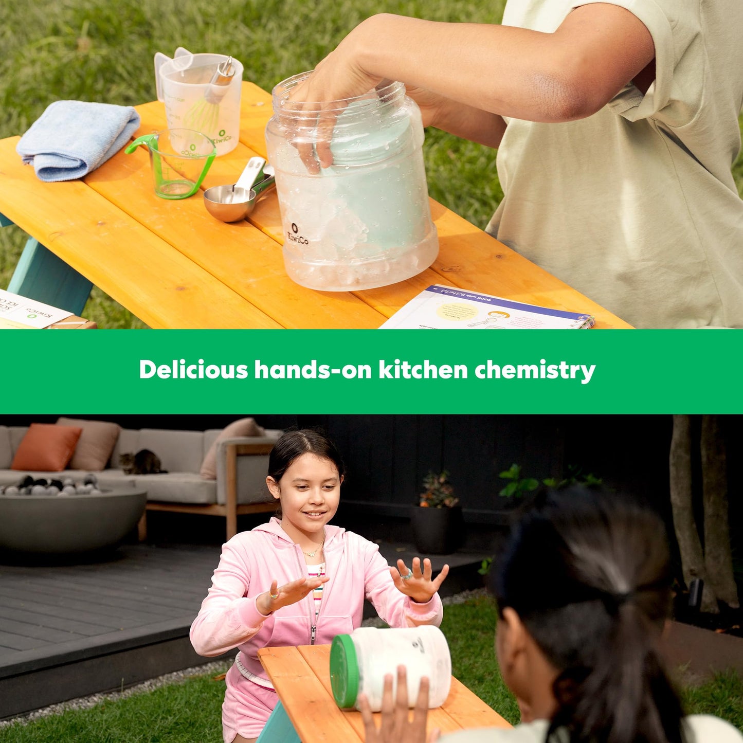KiwiCo Science of Cooking: Ice Cream Kit for Ages 5+ | Learn Kitchen Chemistry