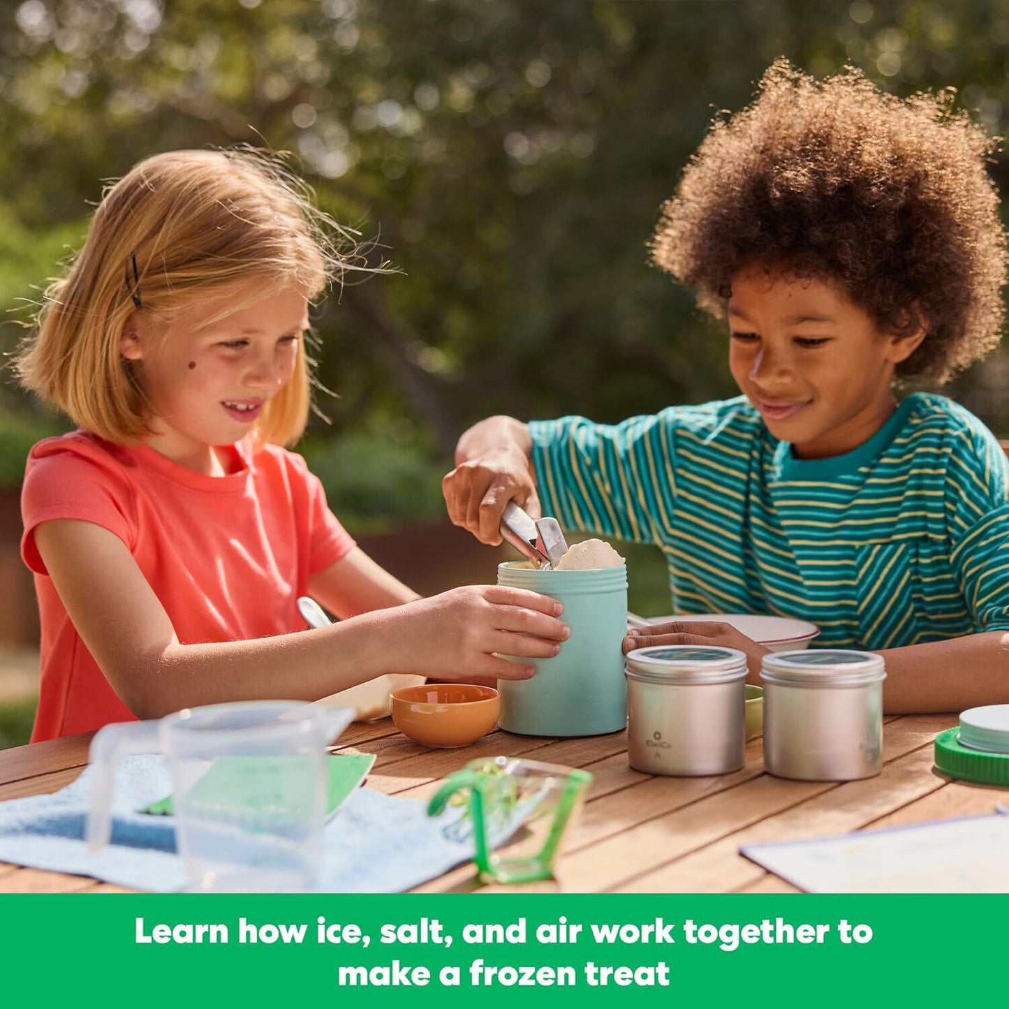 KiwiCo Science of Cooking: Ice Cream Kit for Ages 5+ | Learn Kitchen Chemistry