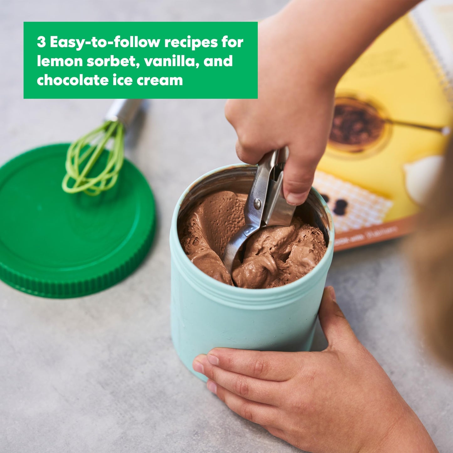 KiwiCo Science of Cooking: Ice Cream Kit for Ages 5+ | Learn Kitchen Chemistry