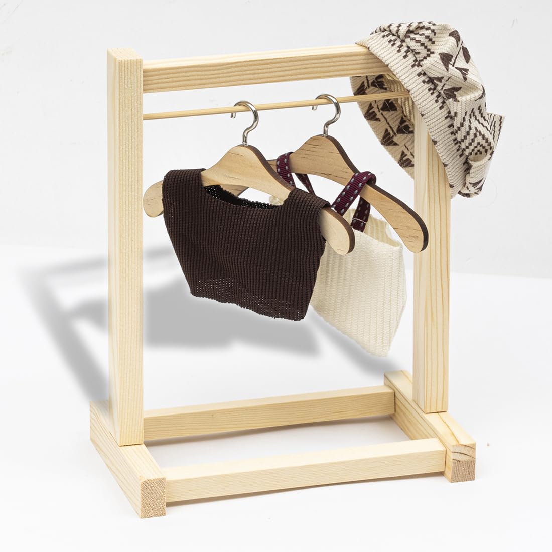 KIYEREE Lububu 17cm Doll Outfit Set — Striped Dress & Accessories
