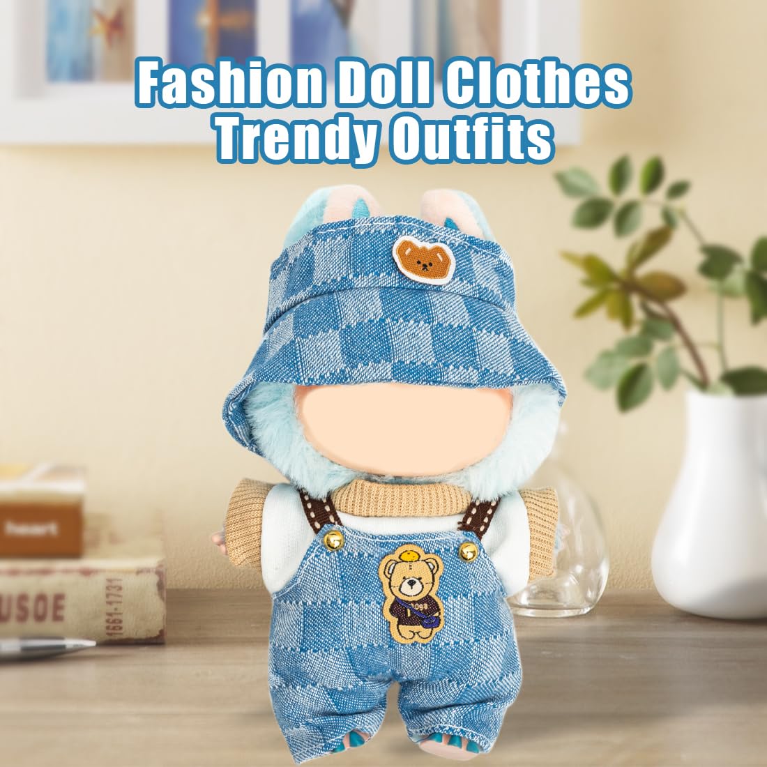 KIYEREE Lububu 17cm Dolls Outfit with Accessories | Cute Dress Up Set