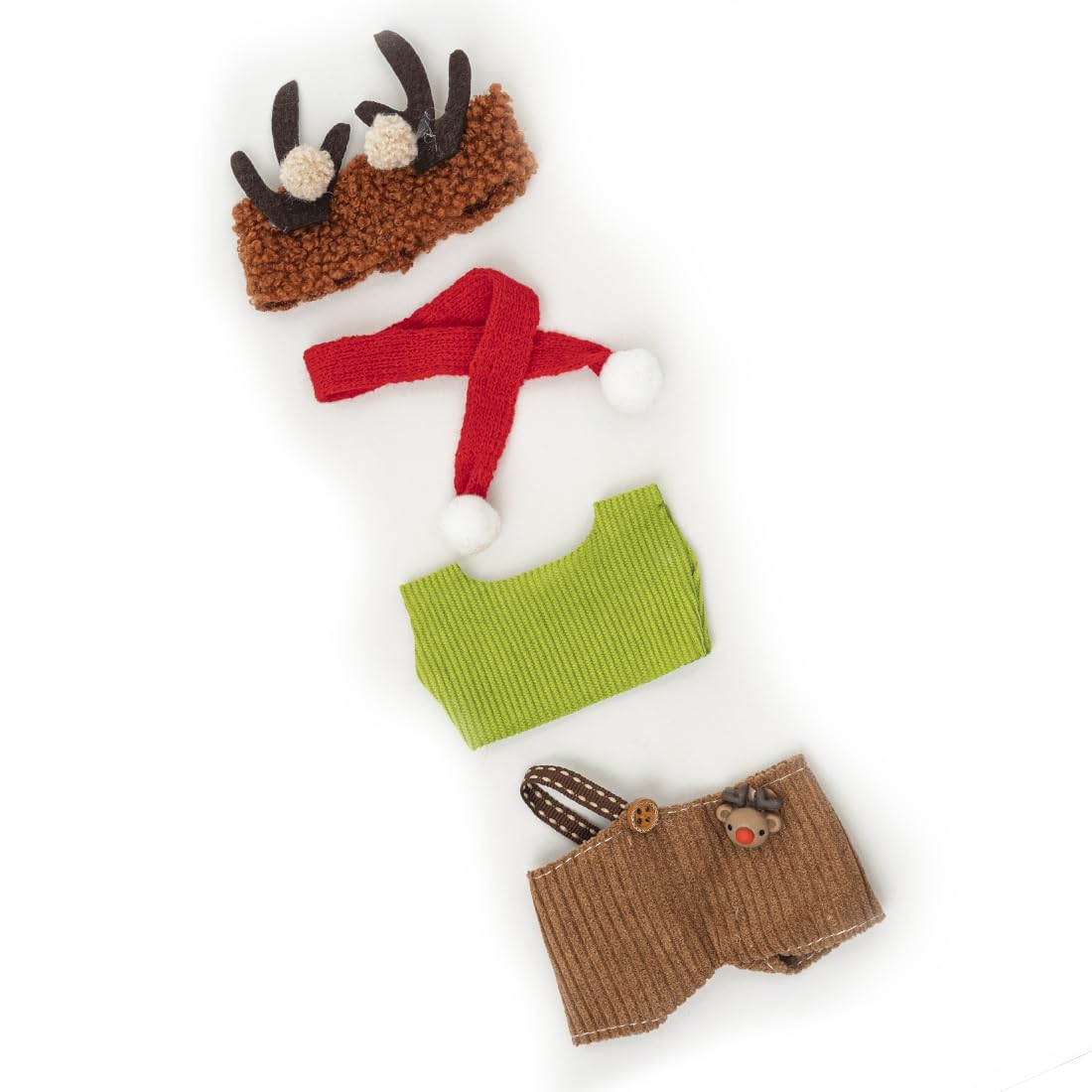 KIYEREE Clothes for Lububu 17cm Dolls – Dress-Up Outfit with Accessories