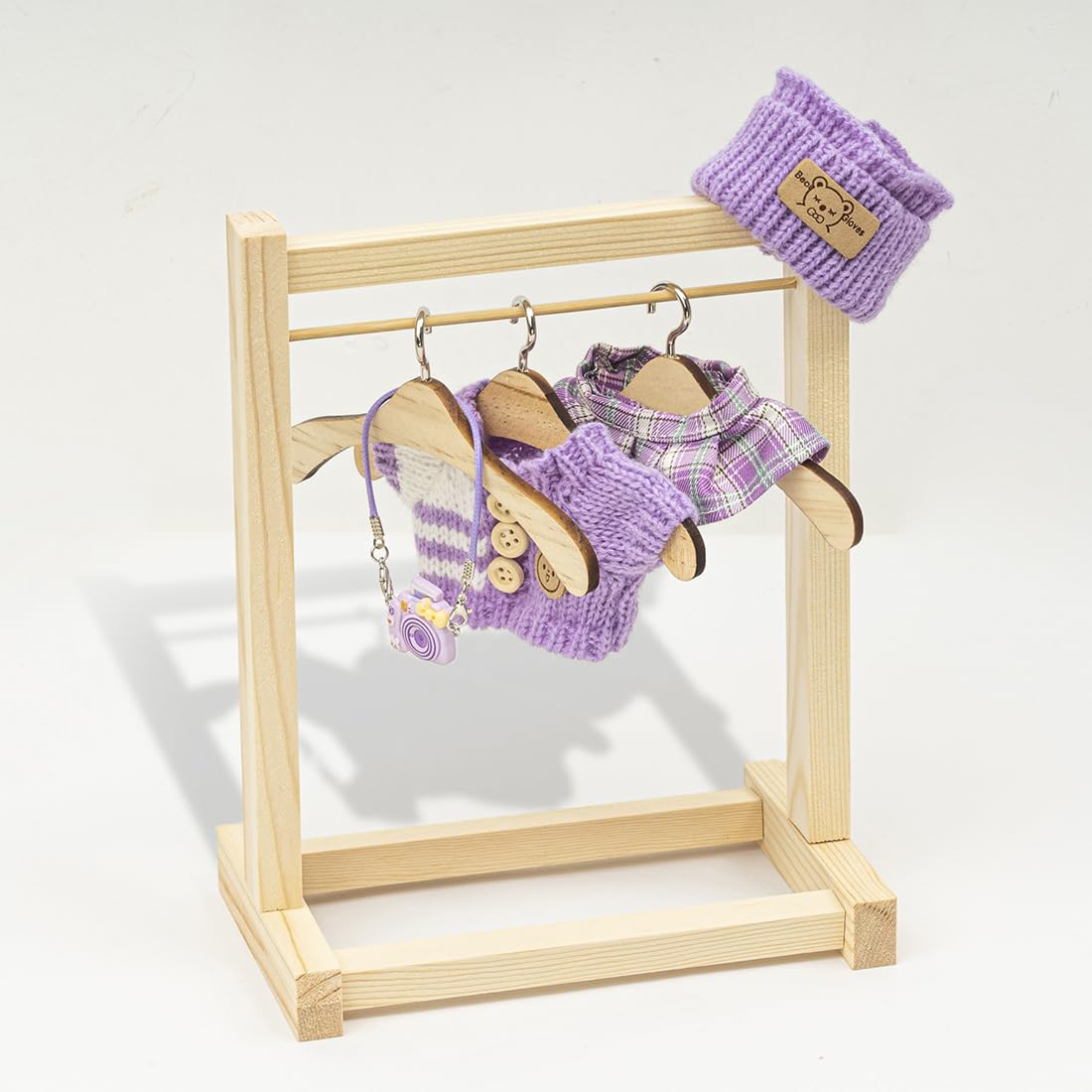 KIYEREE Lububu 17cm Doll Clothes Set – Cute Dress Up Outfit & Accessories