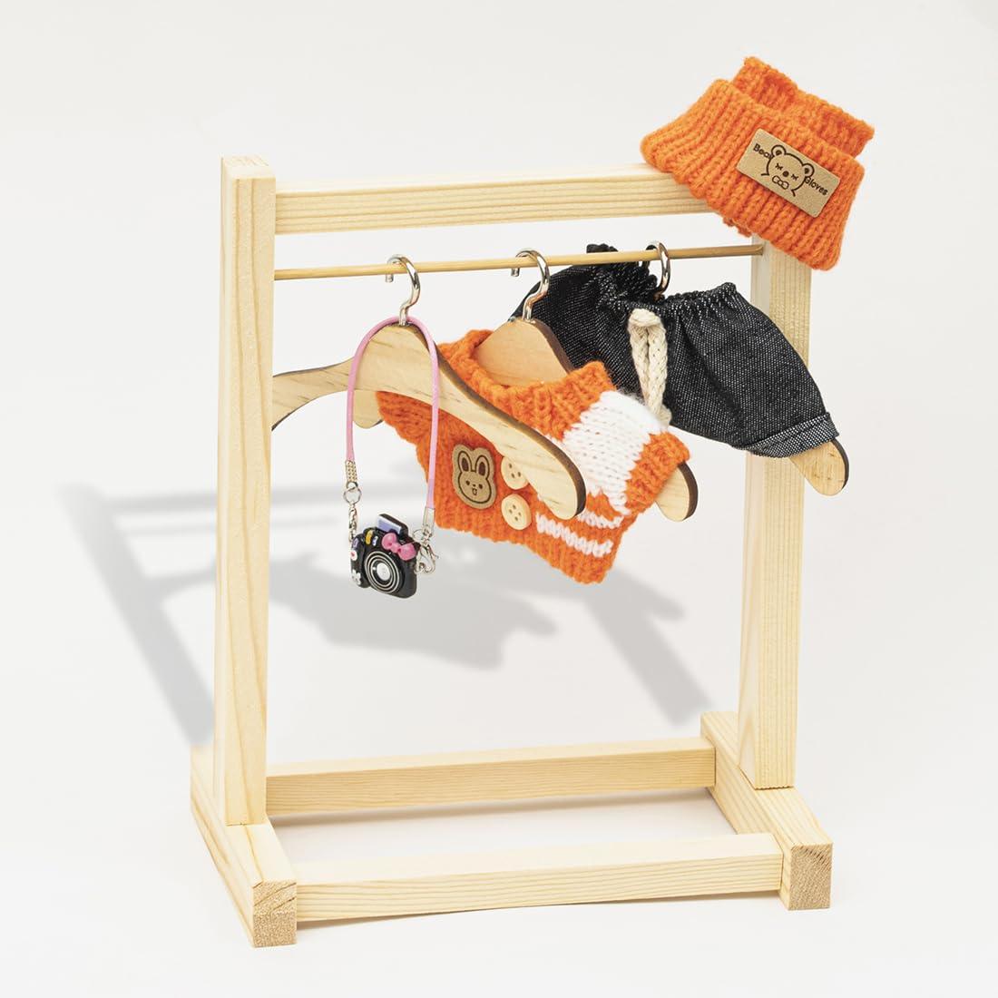 KIYEREE: Clothes for Lububu 17cm Dolls - Orange Dress Up Outfit Set