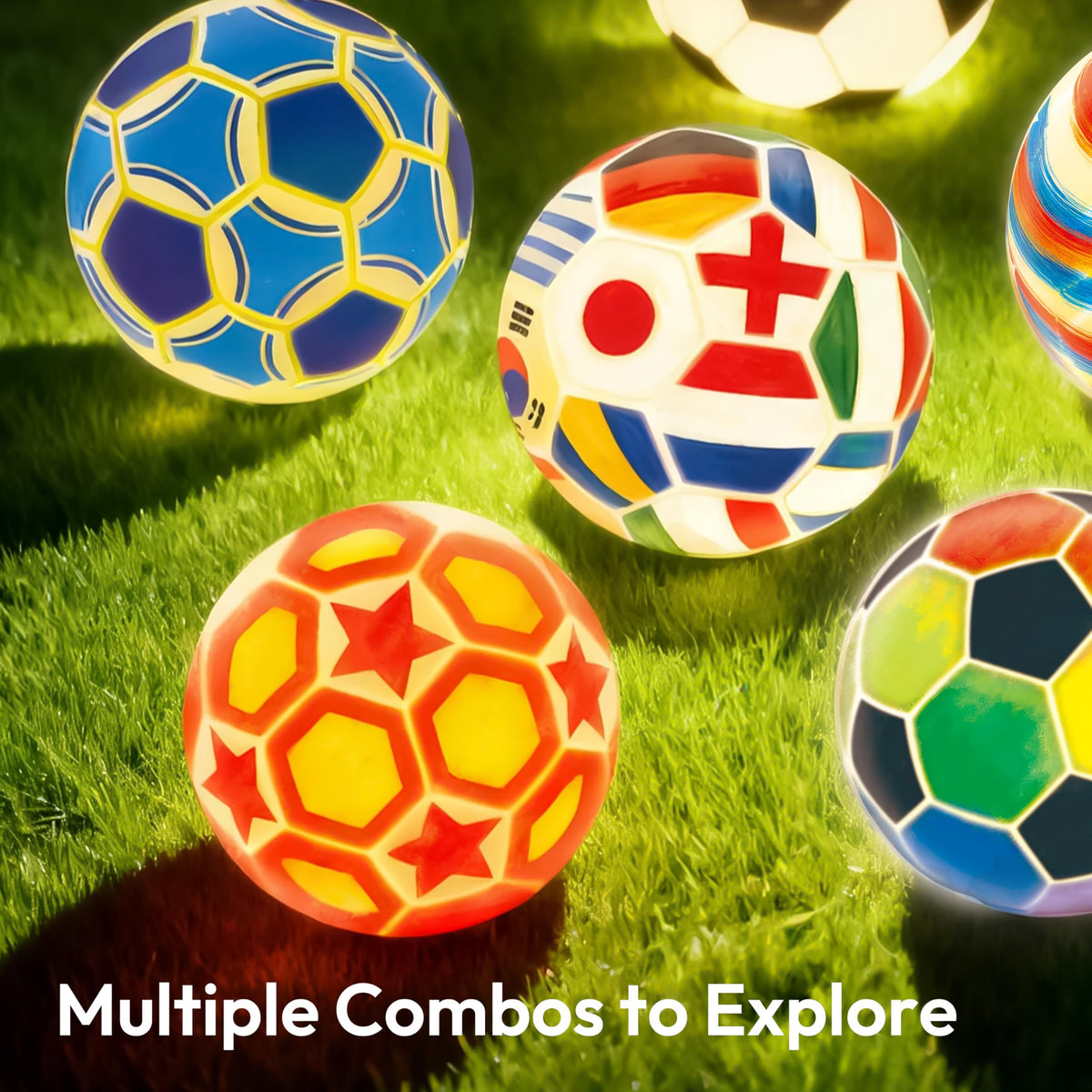 Klever Kits DIY 3D Soccer Night Light – Paint Your Own Soccer Lamp Kit for Kids