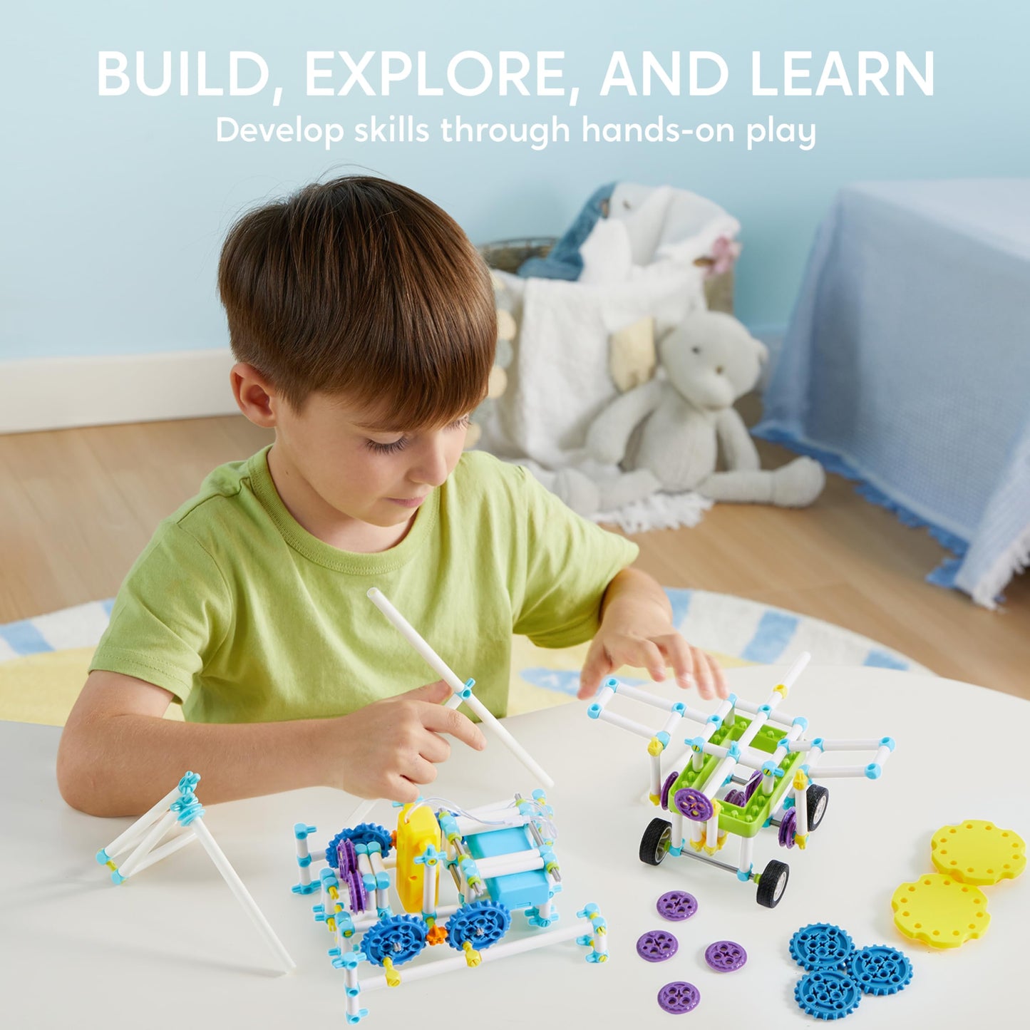 Klever Kits 36-in-1 Motor Robotic Kit – Educational STEM Toy for Ages 8-13