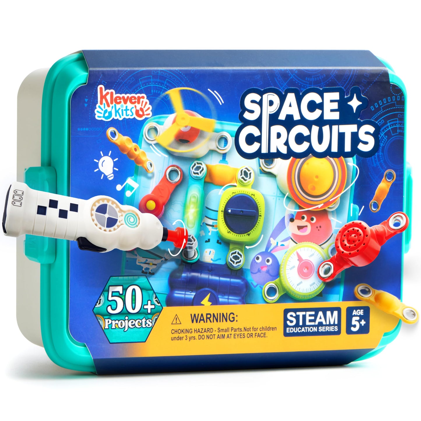 Klever Kits Space Circuits: 50+ Projects for Kids (Ages 5-8+)