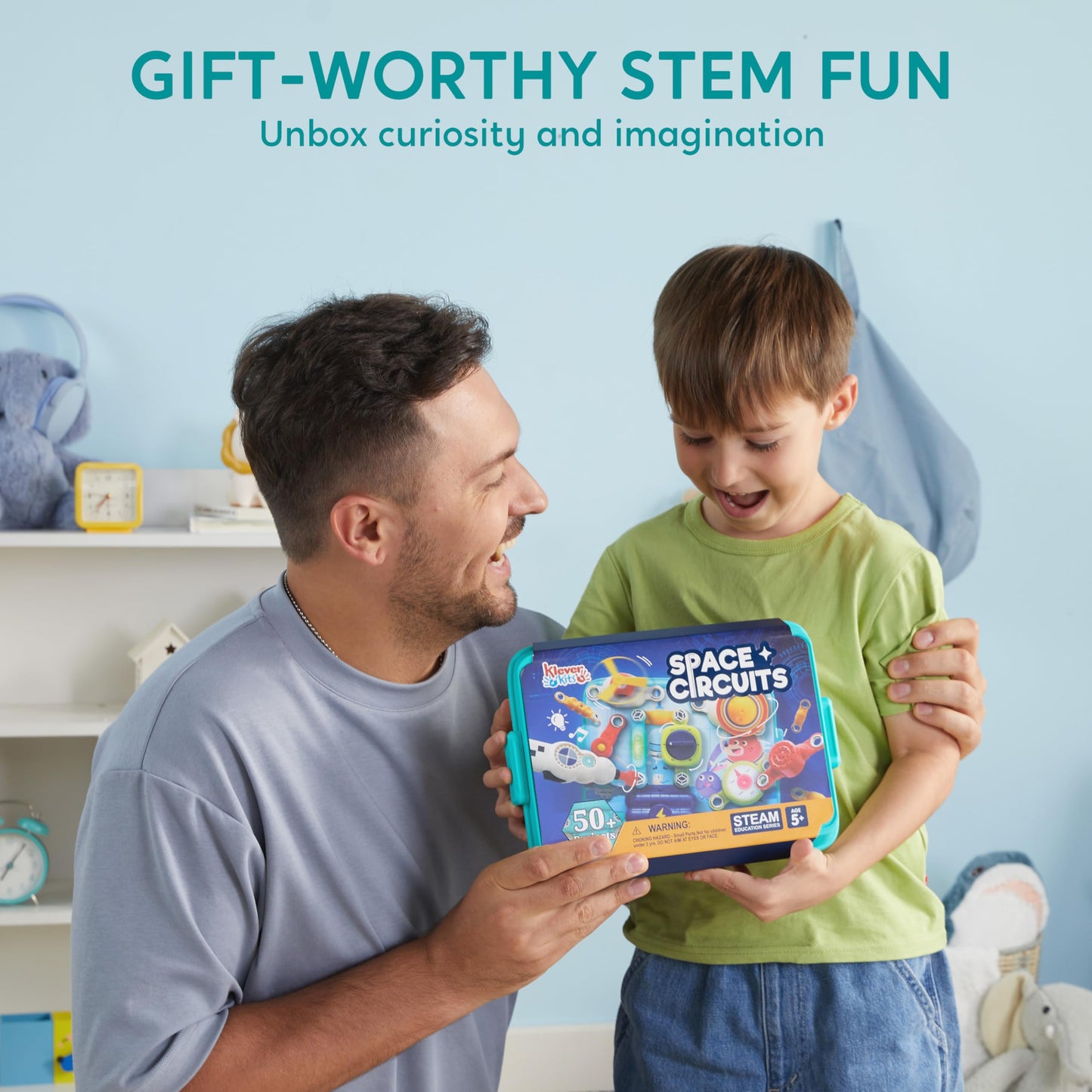 Klever Kits Space Circuits: 50+ Projects for Kids (Ages 5-8+)
