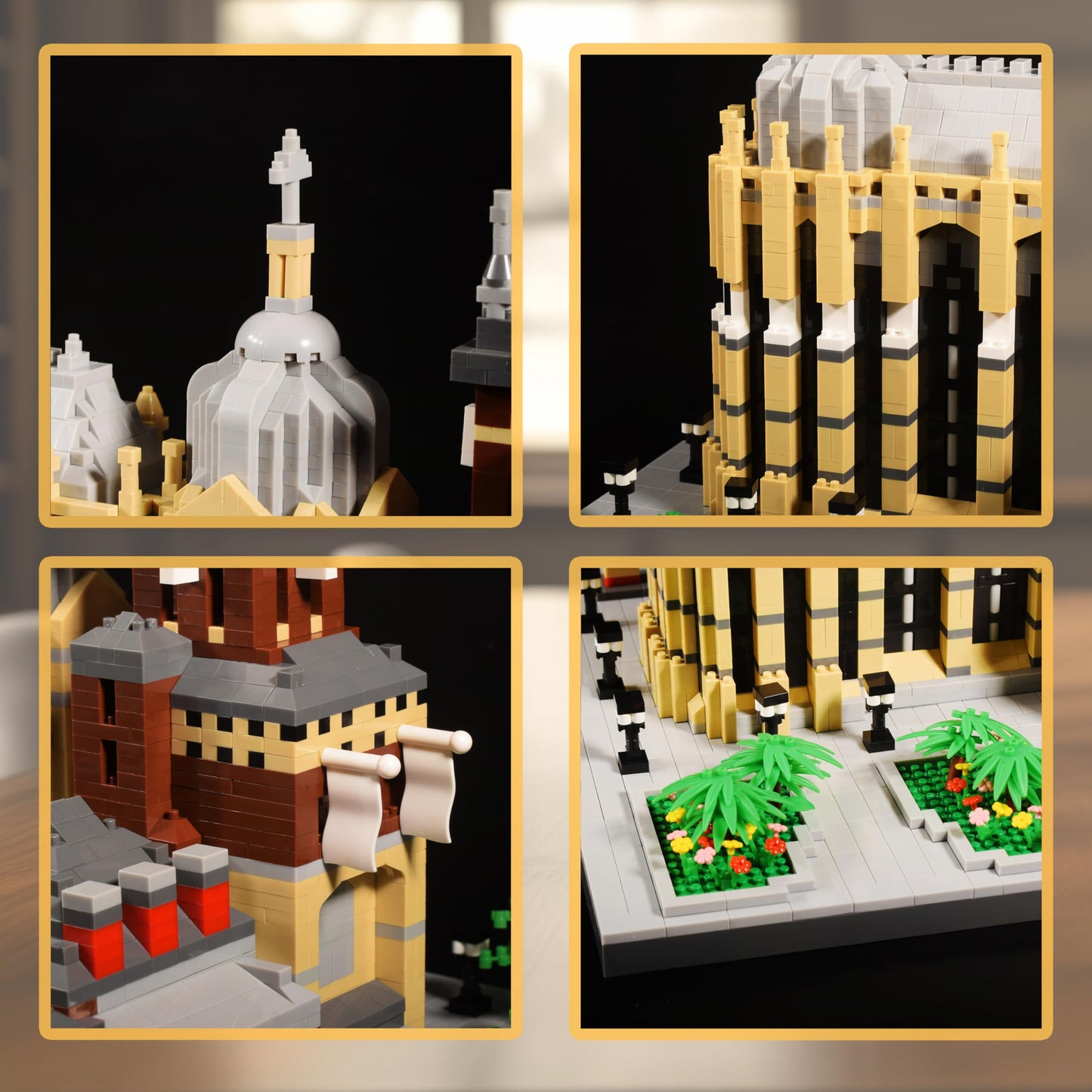 KLMEi Aachen Cathedral 6650PCS Architecture Micro Building Blocks Set – DIY Collectible Model