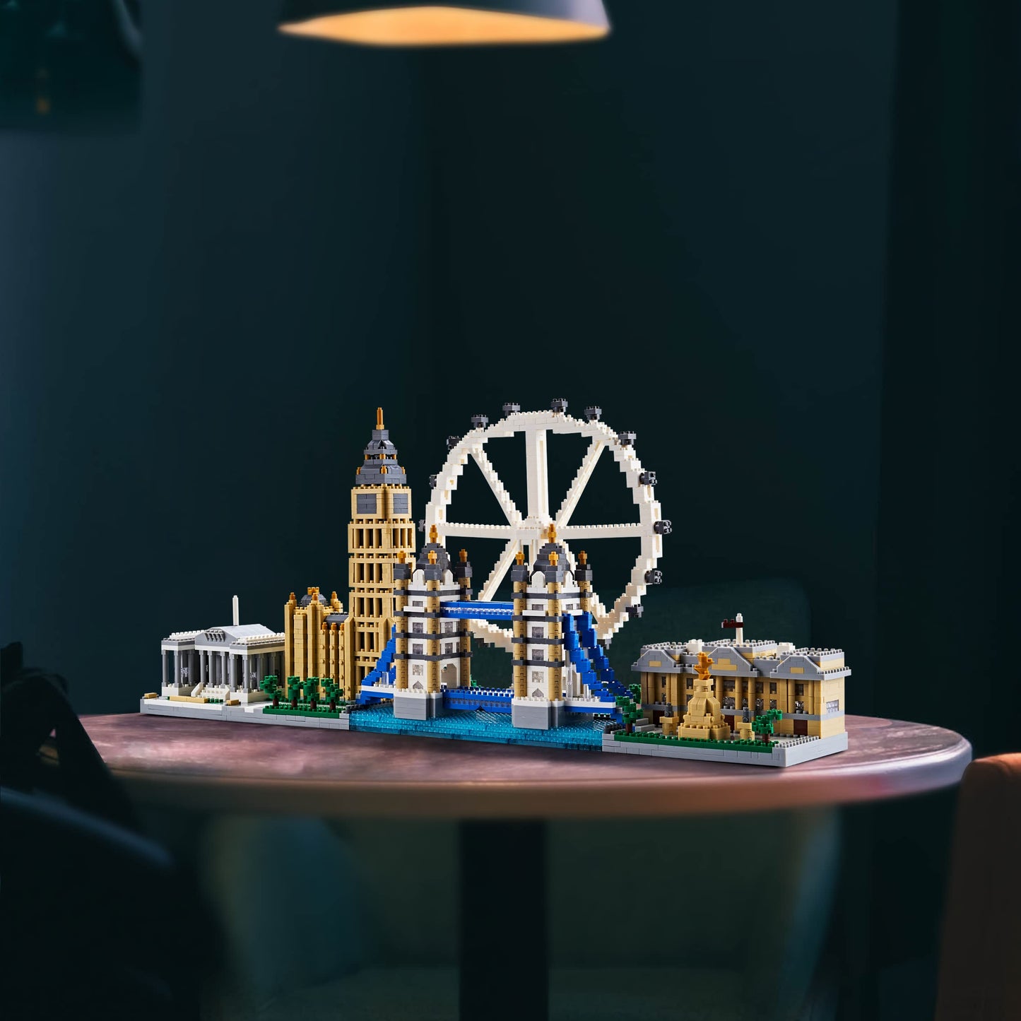 KLMEi London Skyline Micro Building Blocks Set – Architecture Model Kit, 3430 Pieces, Gift for Adults 14+