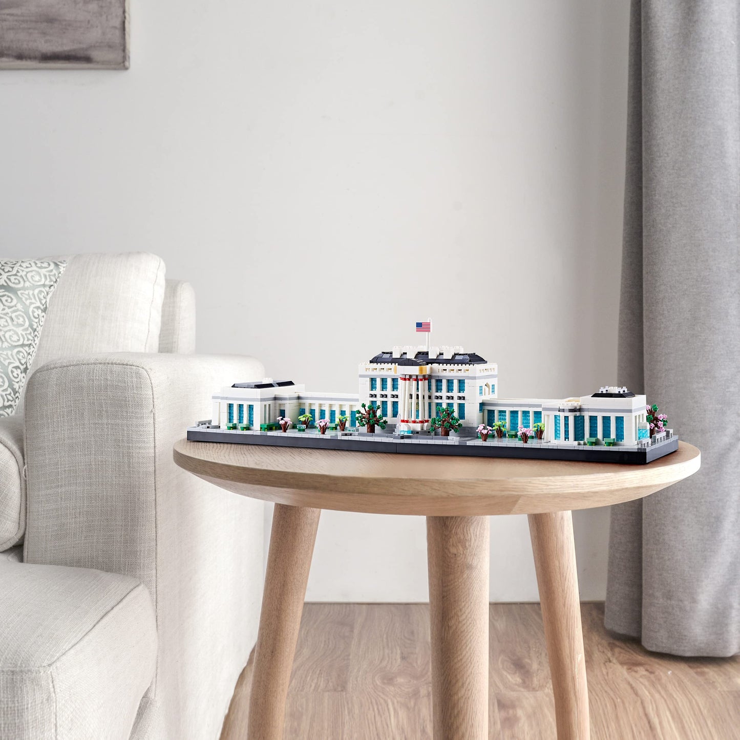 KLMEi Architecture Sets for Adults White House U.S. Capital Collection Micro Blocks Kit 3520 PCS