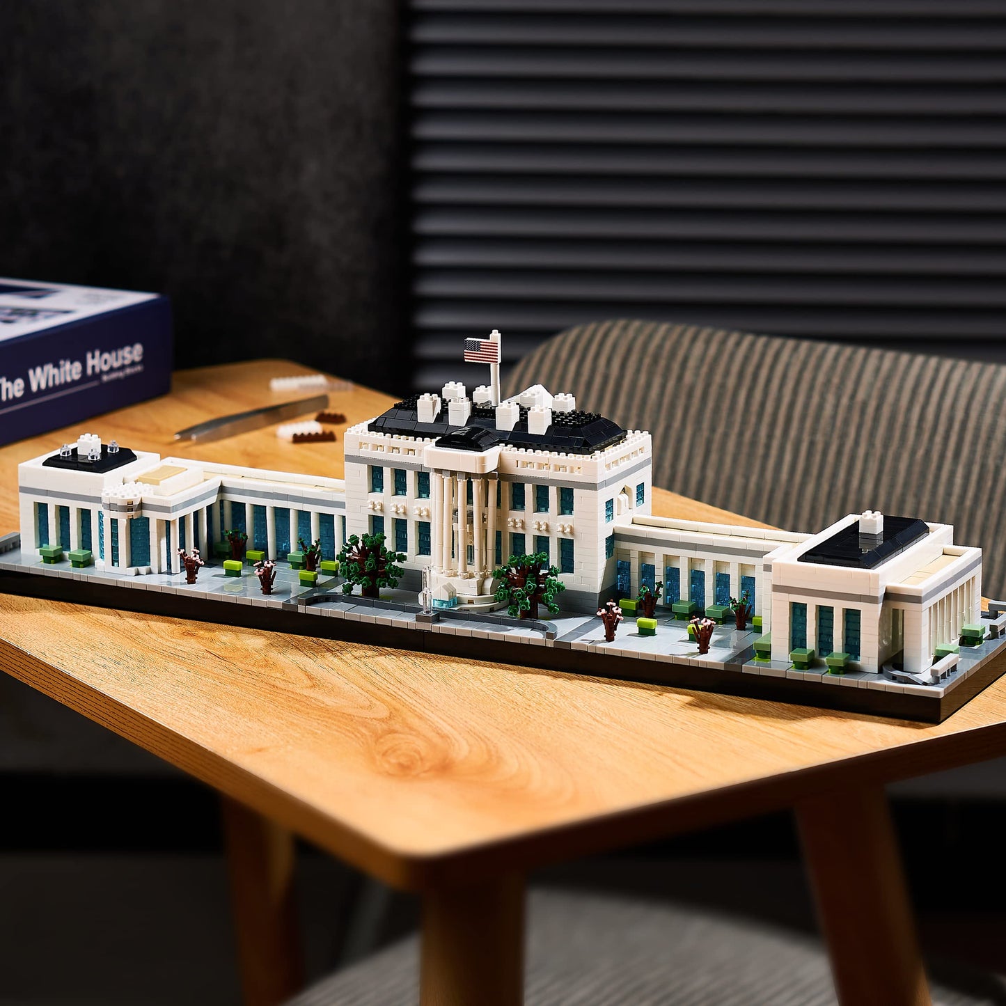 KLMEi Architecture Sets for Adults White House U.S. Capital Collection Micro Blocks Kit 3520 PCS