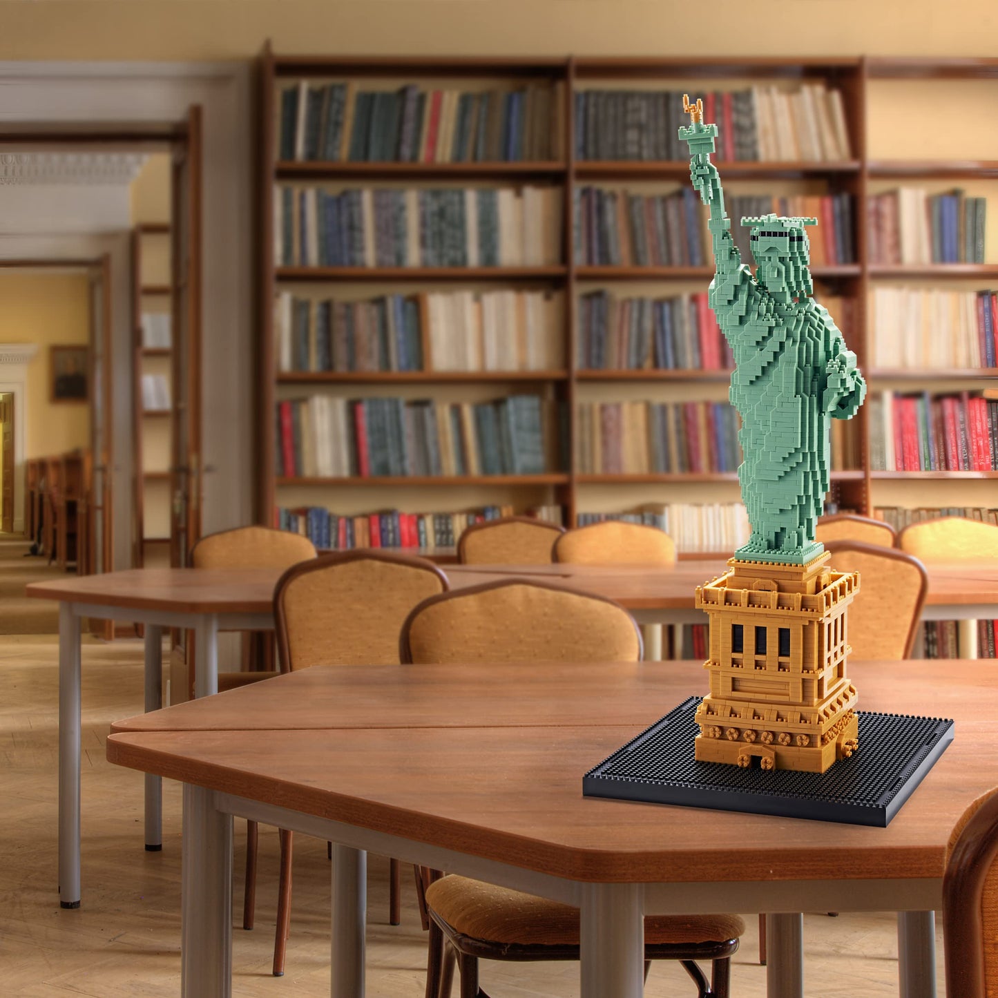 KLMEi Statue of Liberty Micro Blocks – 2810-Piece Mini Building Set for Adults & Teens