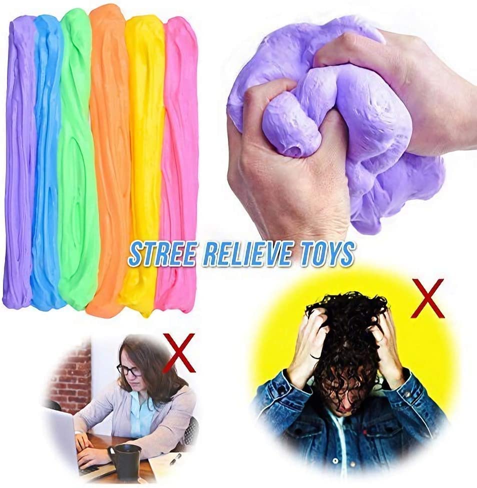 KMBTQRE Butter Slime Kit - Two-Toned 9-Pack for Kids 6-12 | Party Favors