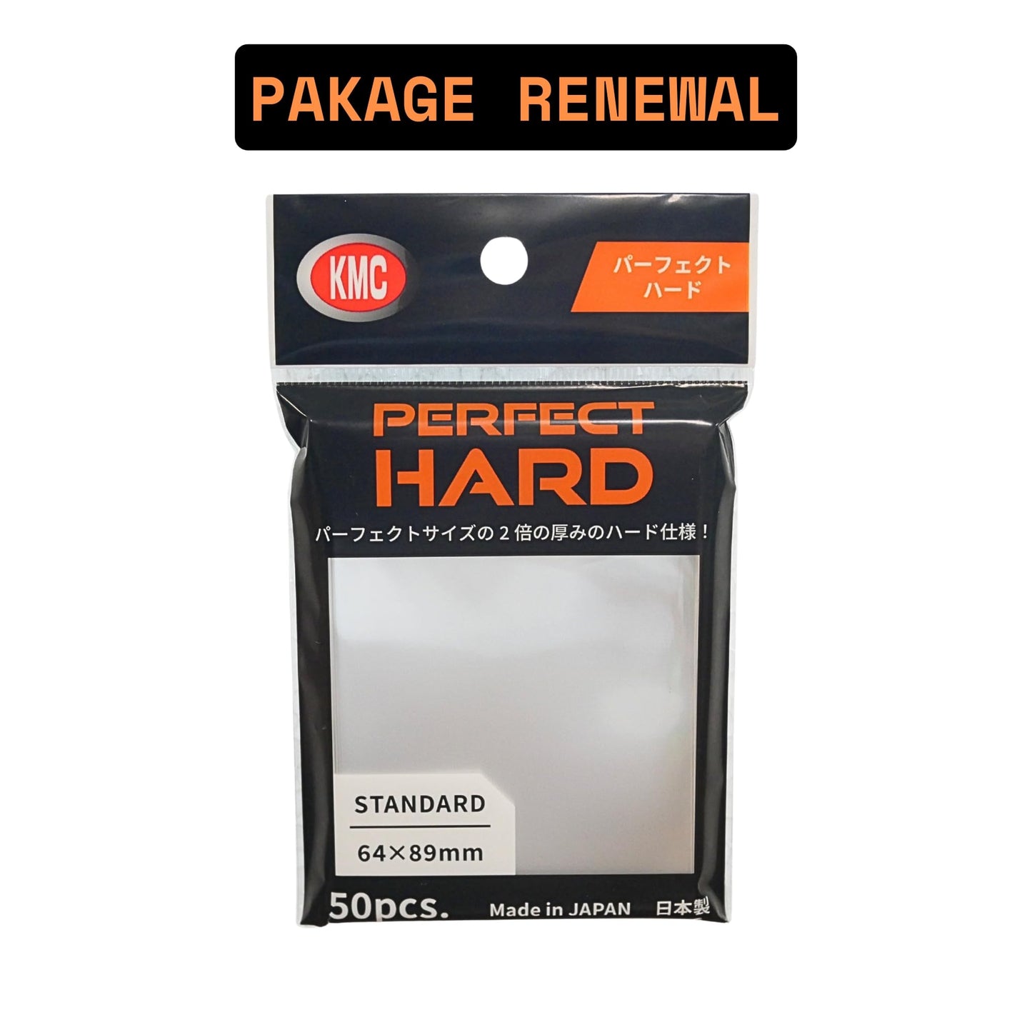 KMC 10 Set Card Barrier Sleeve Perfect Hard from Japan | Rigid Card Protection