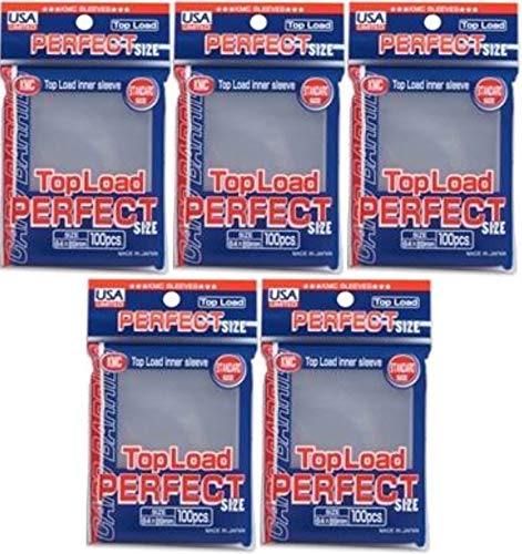 KMC Sleeves USA Version – 5 Packs of 100