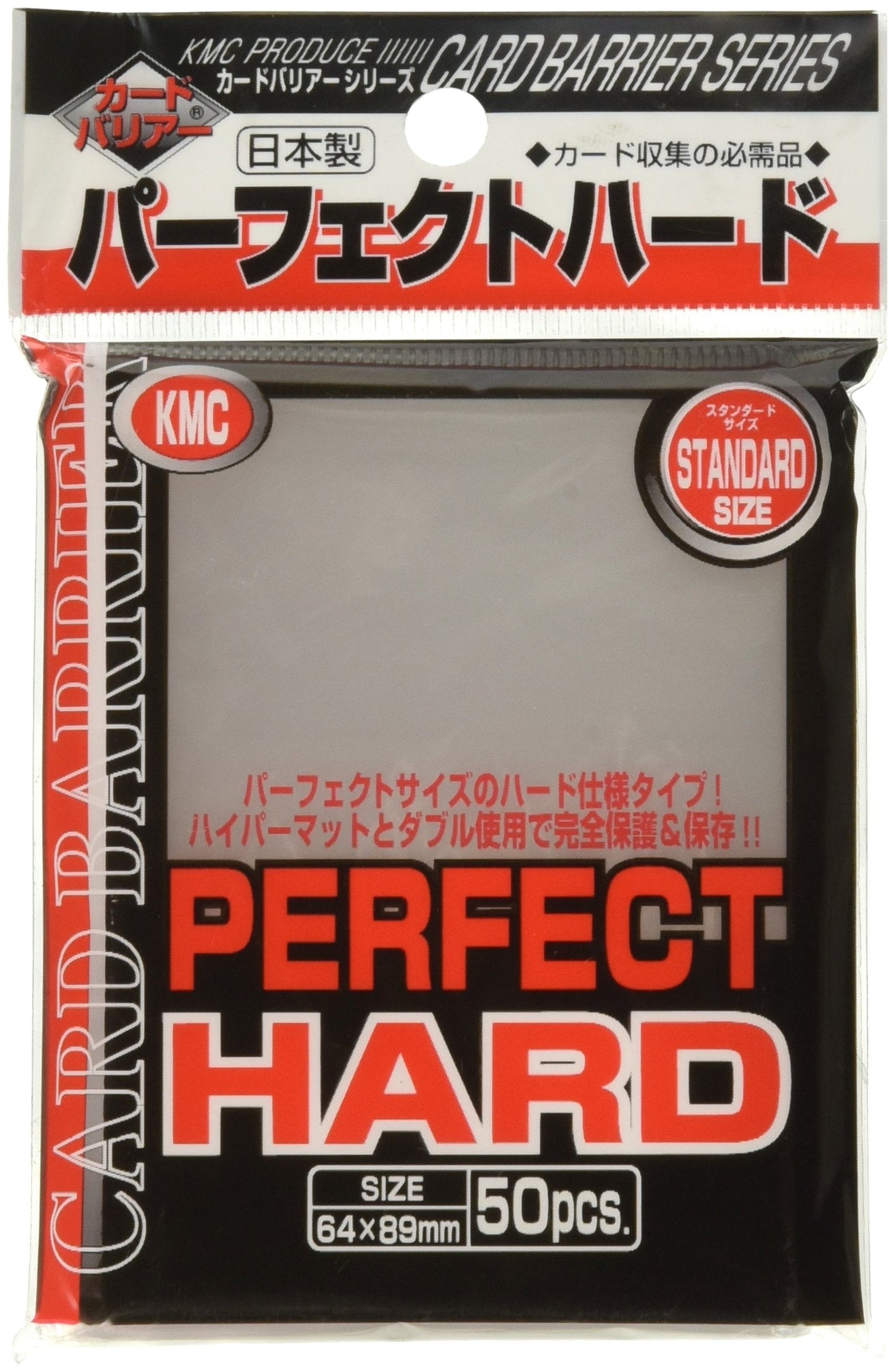 KMC Supplies Sleeves – Hard Collectible Cards | Premium 50-Count Pack