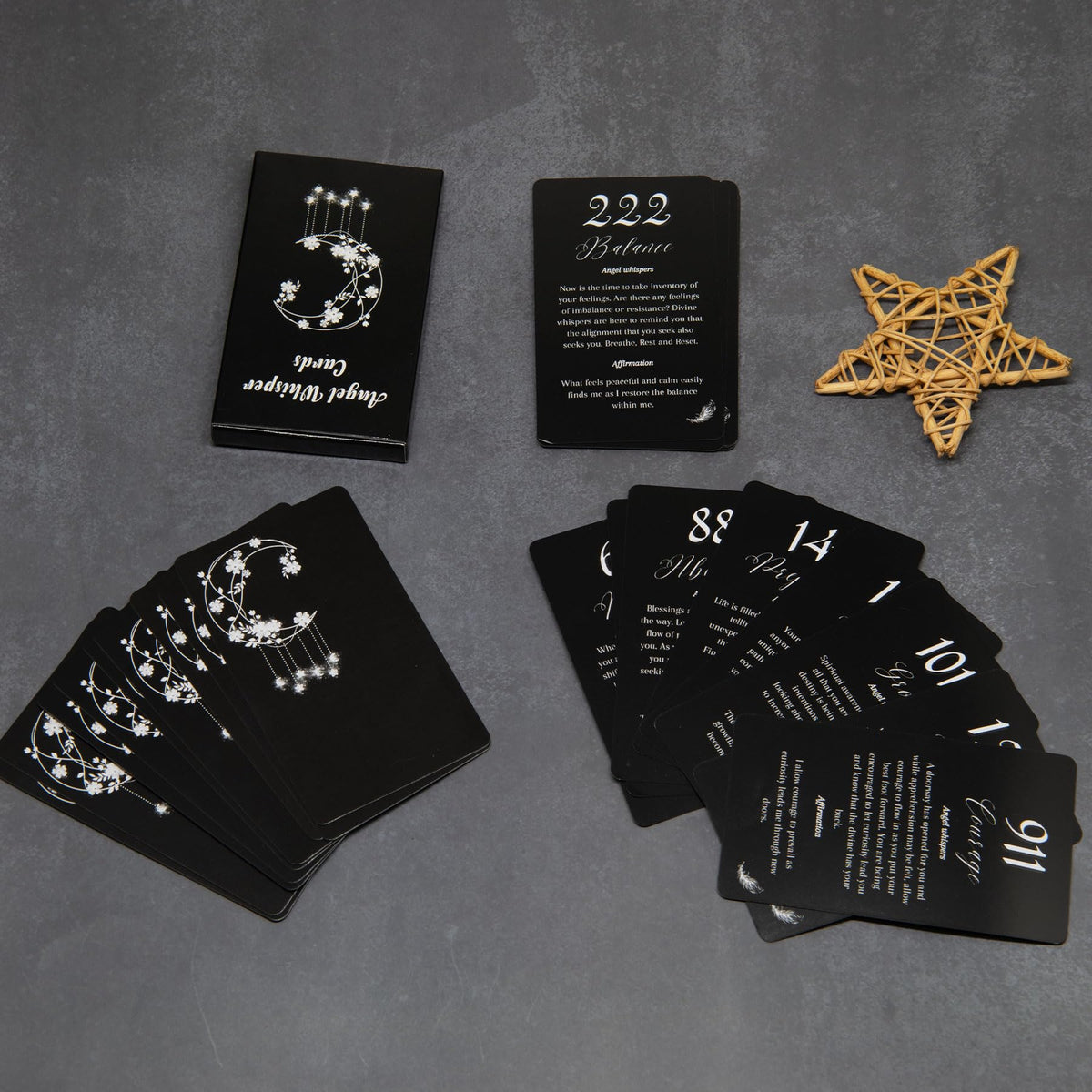 Knana Angel Numbers Oracle Cards – Beginner Angel Love & Messages Deck