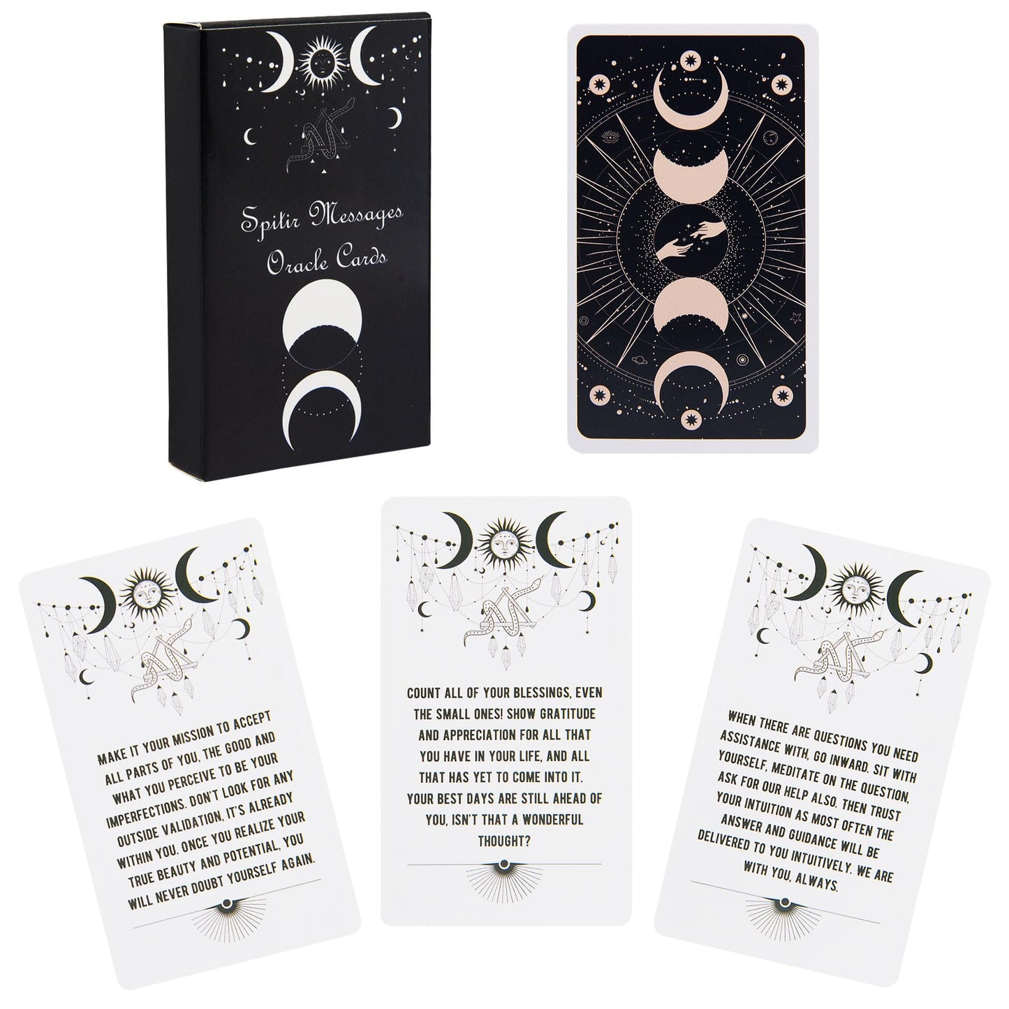 Knana Spirit Messages Oracle Cards – 54-Card Life & Relationship Guidance Deck