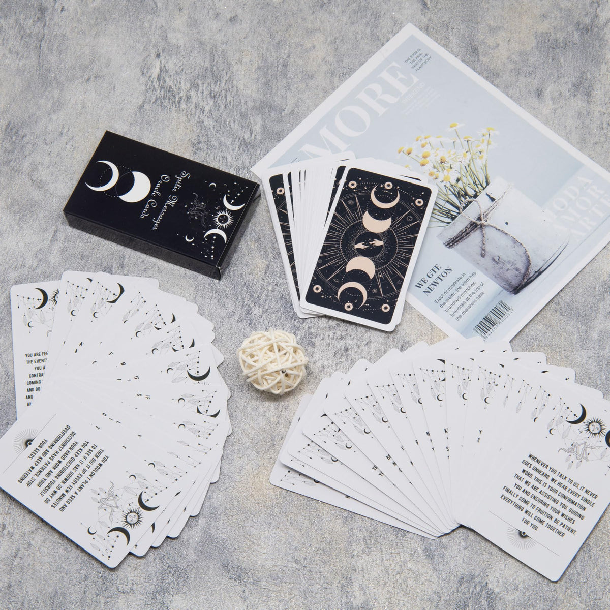 Knana Spirit Messages Oracle Cards – 54-Card Life & Relationship Guidance Deck