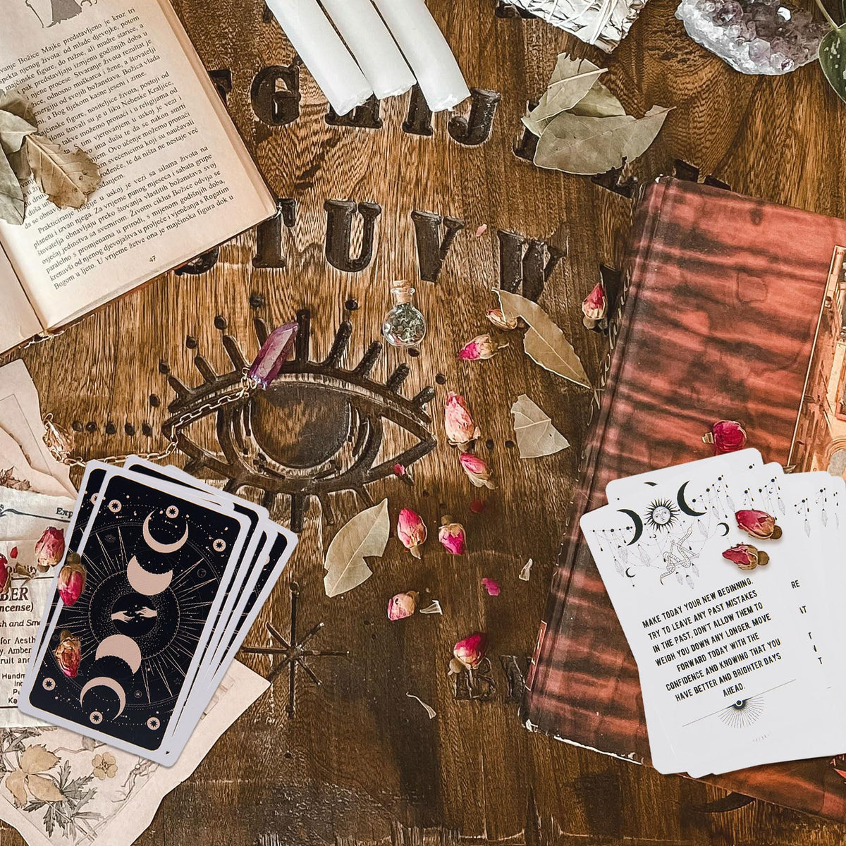 Knana Spirit Messages Oracle Cards – 54-Card Life & Relationship Guidance Deck