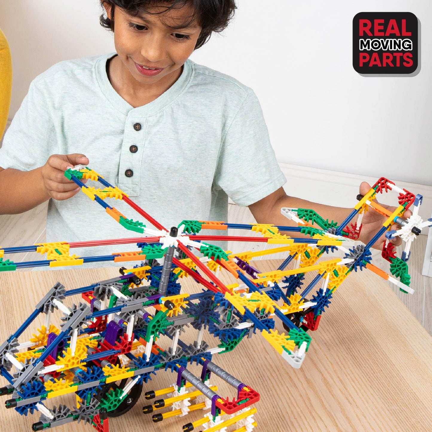 K'NEX 100 Model Building Set – 863 Pieces | STEM Construction for Ages 7+