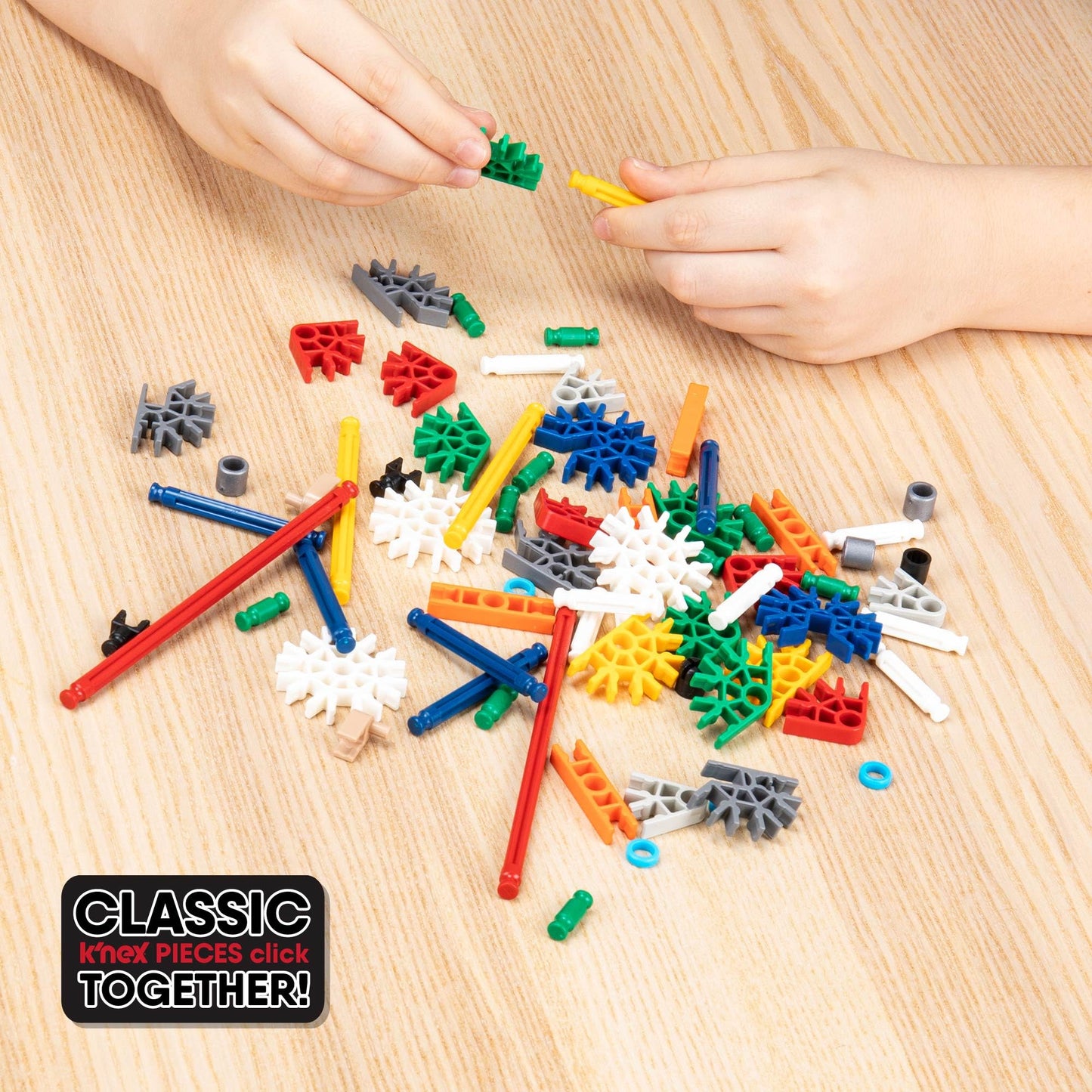 K'NEX 100 Model Building Set – 863 Pieces | STEM Construction for Ages 7+