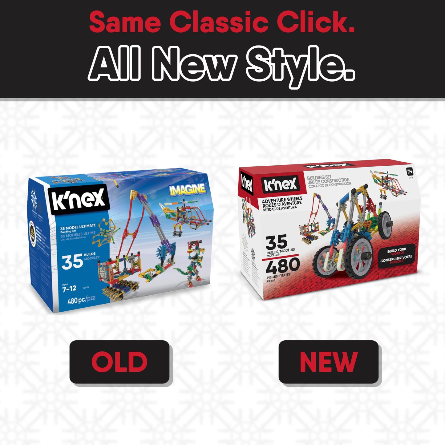 K'NEX Adventure Wheels Building Set – 480 Pieces for STEM Play | Ages 7+