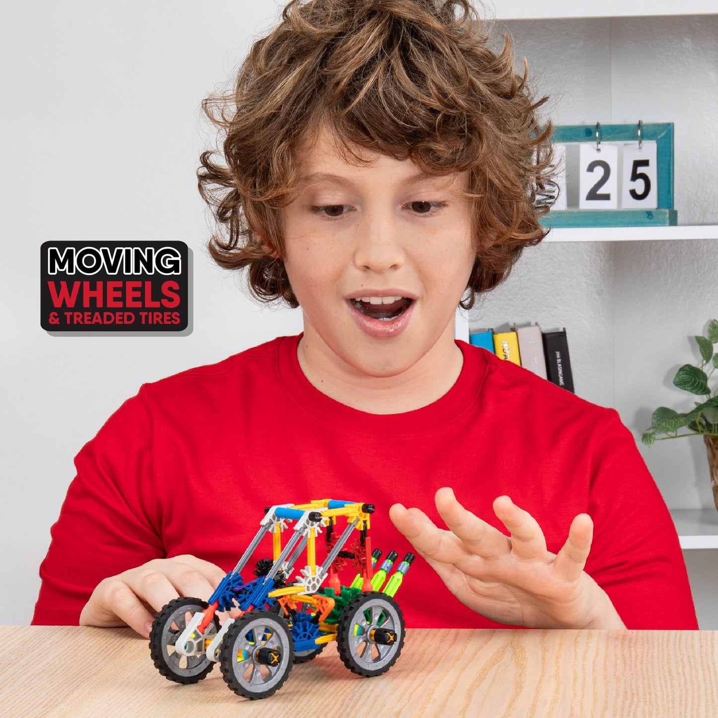K'NEX Adventure Wheels Building Set – 480 Pieces for STEM Play | Ages 7+