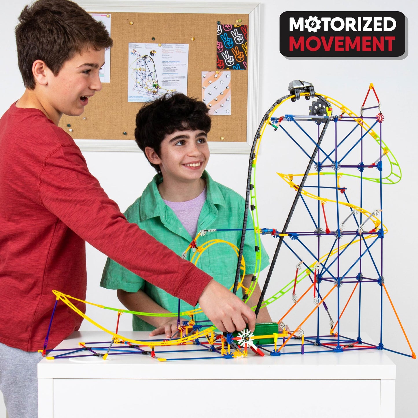 K'NEX Education STEM Explorations Roller Coaster Set (546 Pieces) for Ages 8+