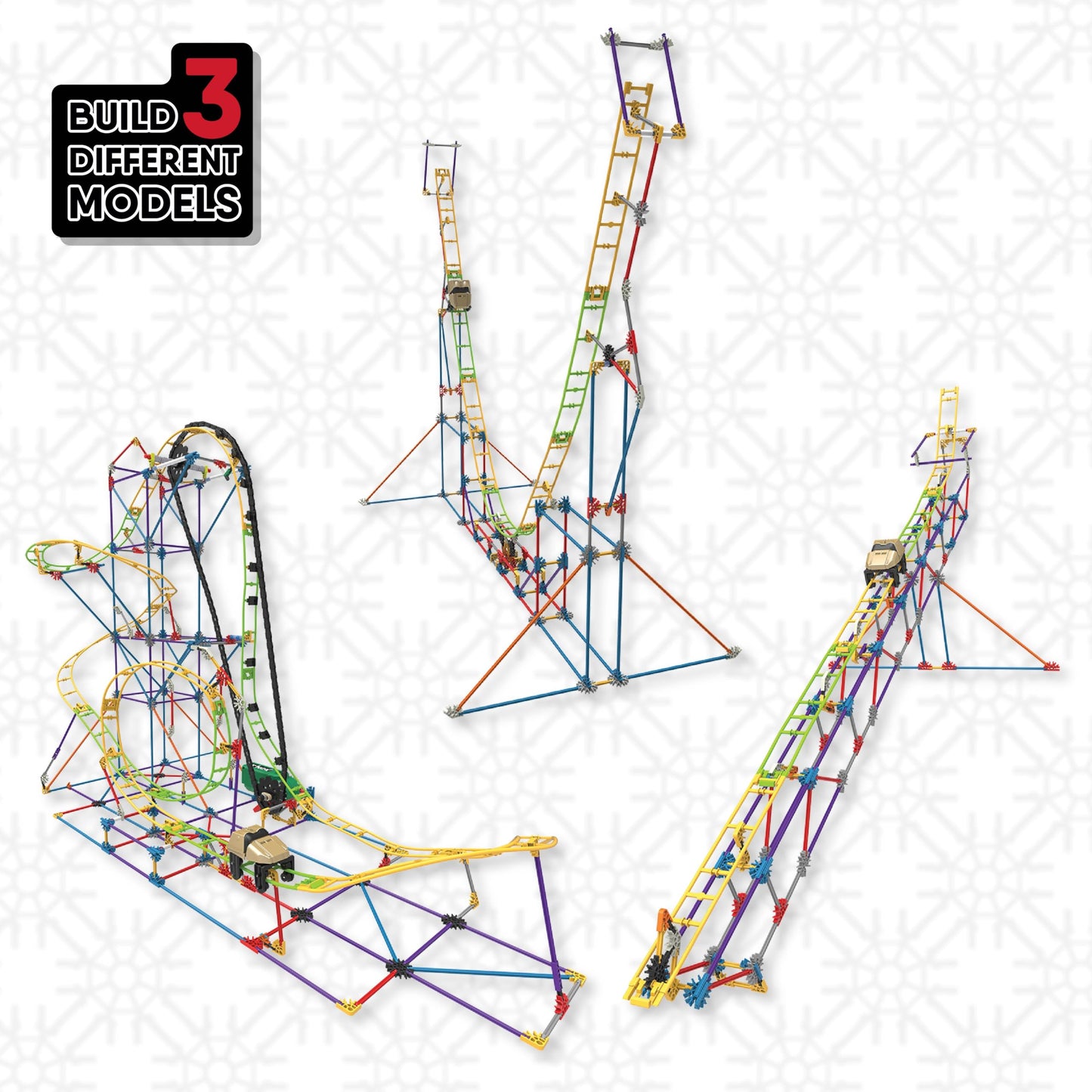 K'NEX Education STEM Explorations Roller Coaster Set (546 Pieces) for Ages 8+