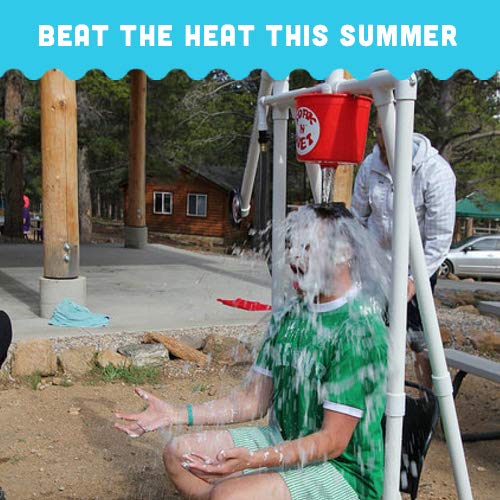 KO Water Games Soak 'N' Wet — Portable Dunk Tank Alternative