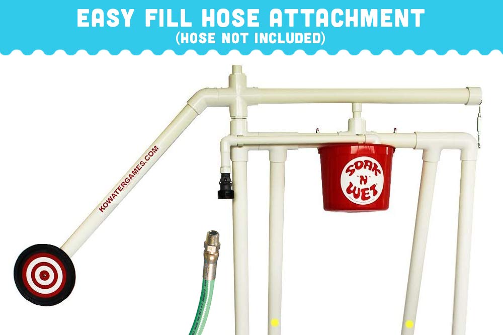 KO Water Games Soak 'N' Wet — Portable Dunk Tank Alternative
