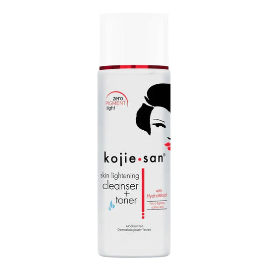 Kojie San Skin Lightening Cleanser + Toner for Bright & Even Skin Tone 100ml / 3.38oz