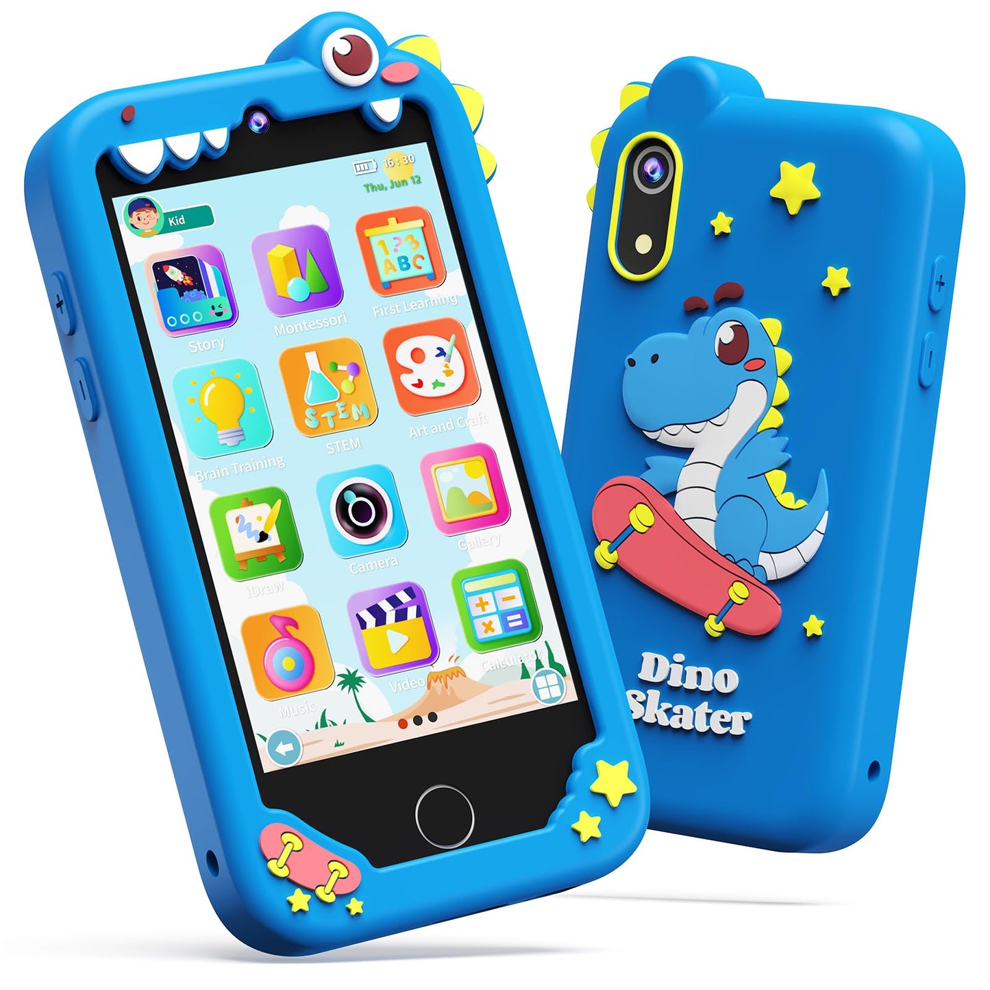 KOKODI 4-Inch Kids Smart Phone – Android Learning Toy with 200+ Games