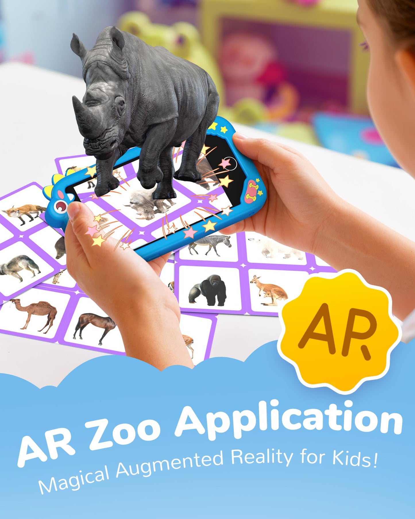 KOKODI 4-Inch Kids Smart Phone – Android Learning Toy with 200+ Games