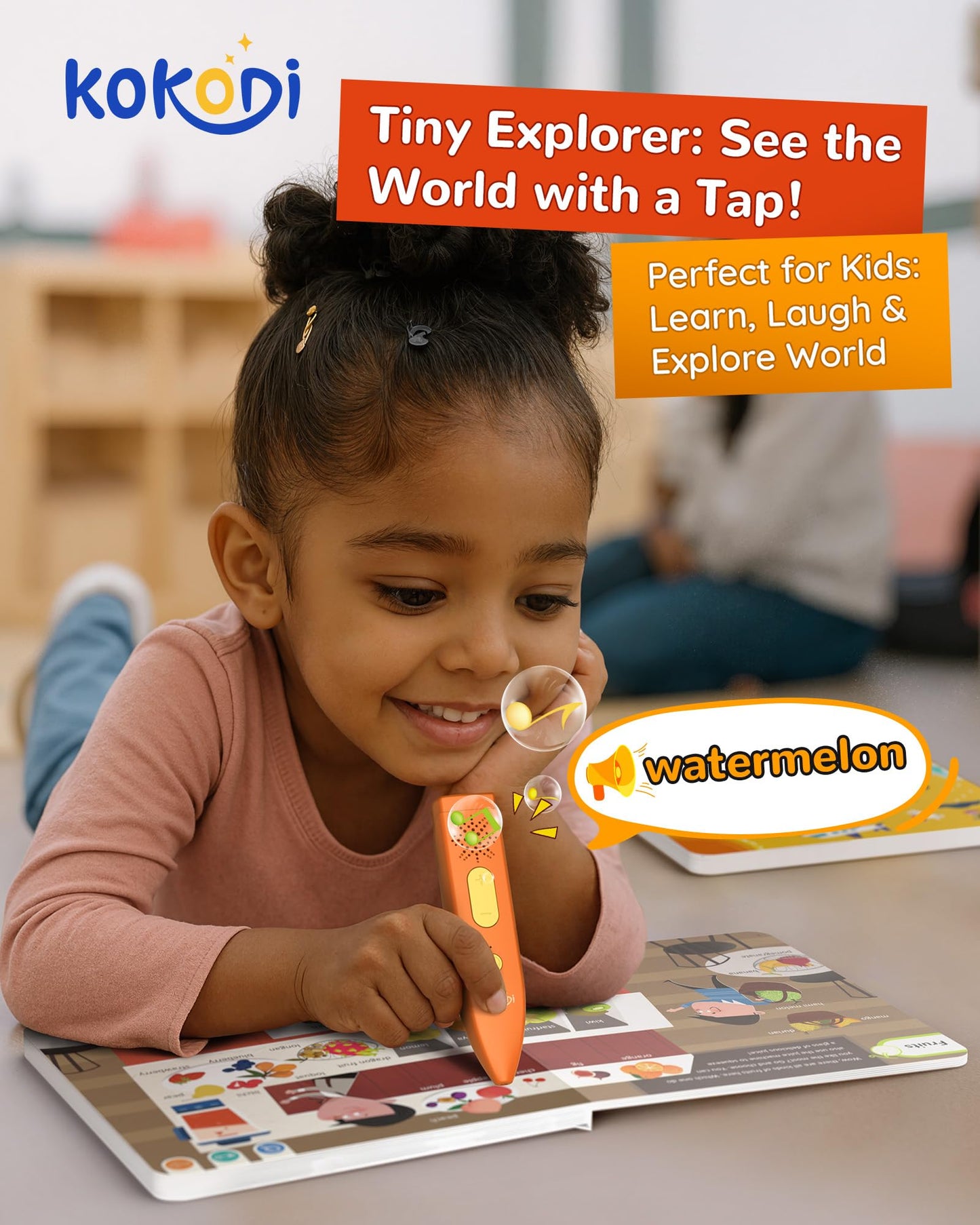 KOKODI Talking Pen Books Set - Interactive Audio Learning for Toddlers & Kids Aged 2-6