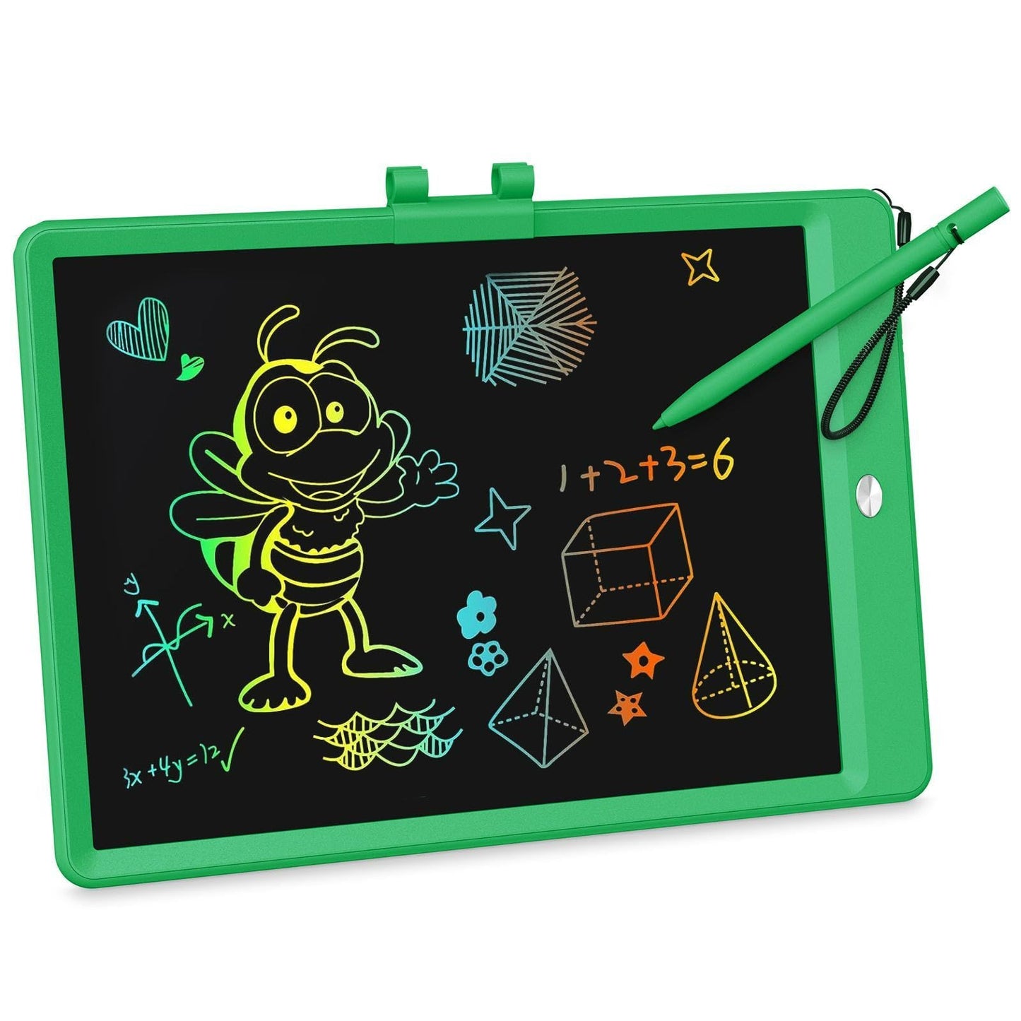 KOKODI LCD Writing Tablet – 10-Inch Colorful Doodle Board for Kids Aged 3-6 | Erasable, Portable, Safe