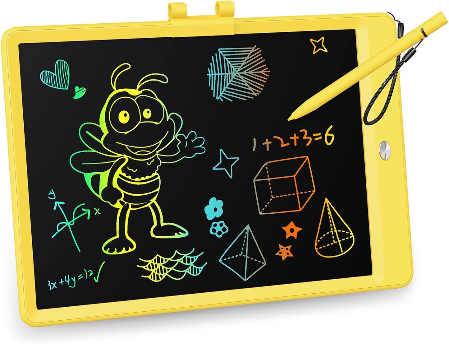 KOKODI LCD Writing Tablet – 10-Inch Colorful Doodle Board for Kids Aged 3-6 | Reusable, Erasable