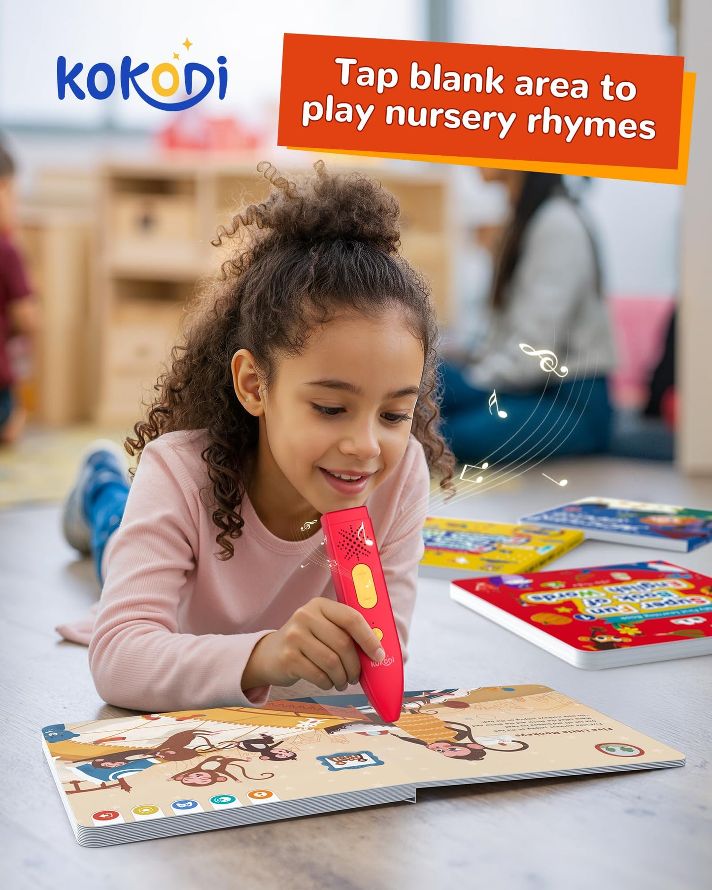 KOKODI Talking Pen Books Sets – Interactive Audio Learning for Toddlers