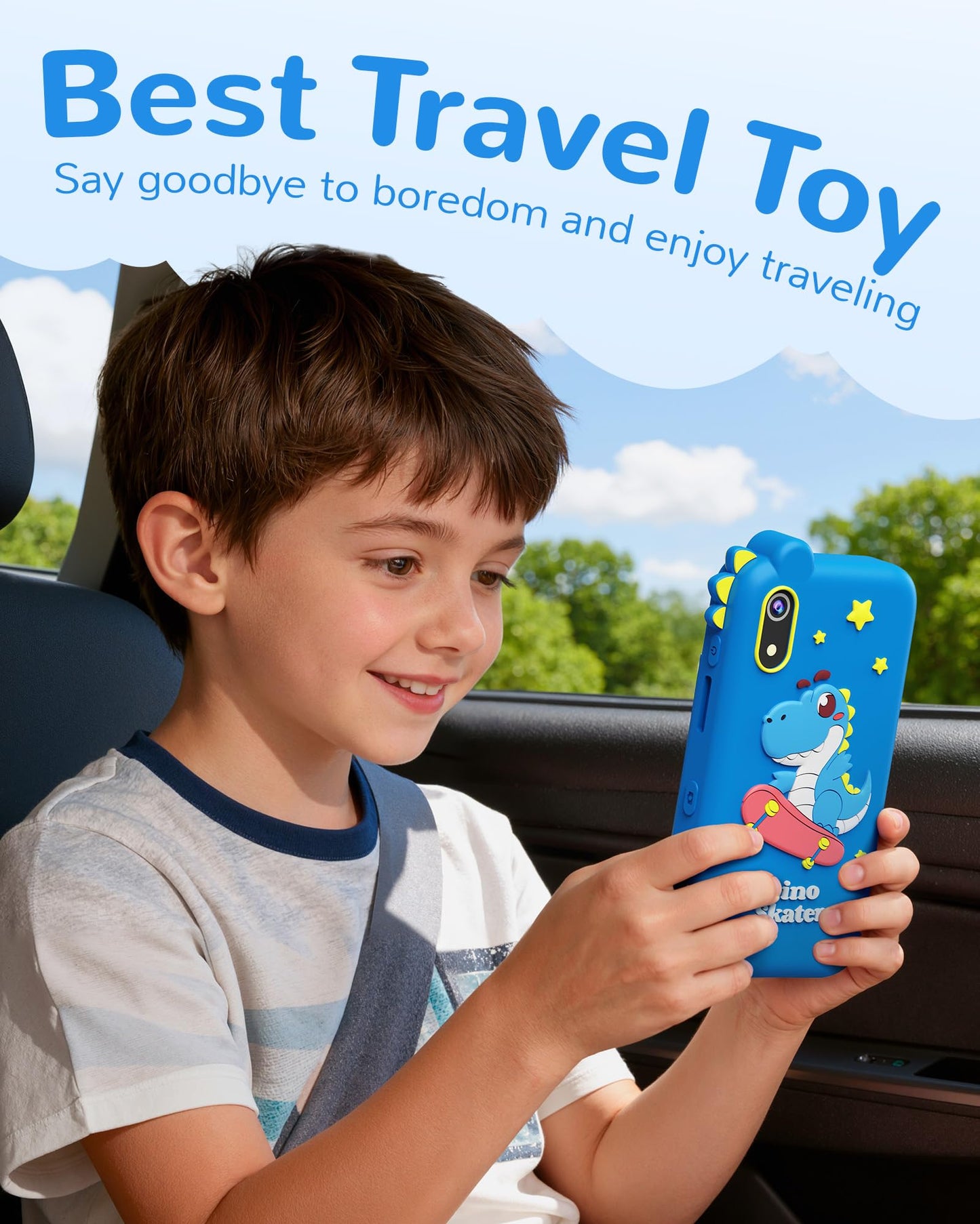 KOKODI 4-Inch Kids Smart Phone – Android Learning Toy with 200+ Games