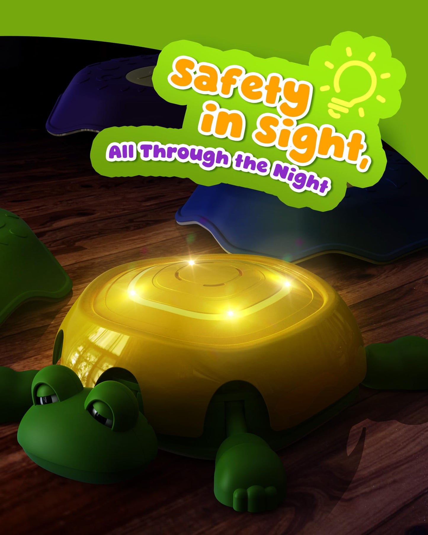 KOKODI Stepping Stones for Kids | Interactive Expressive LED Sensory Toys (4+1)