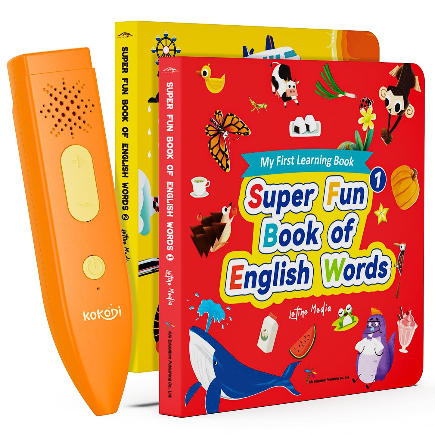 KOKODI Talking Pen Books Set - Interactive Audio Learning for Toddlers & Kids Aged 2-6